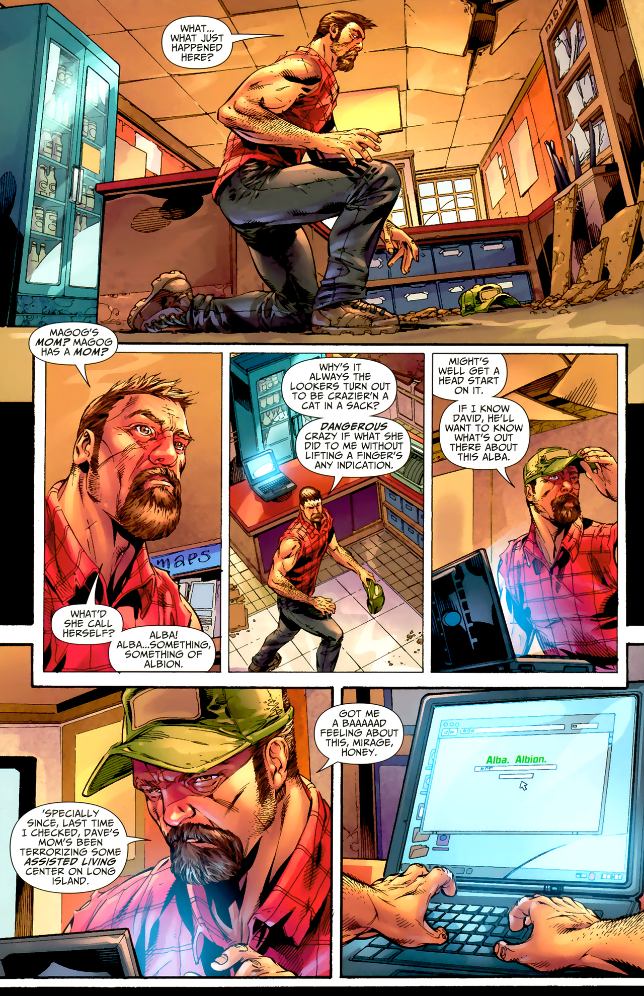 Read online Magog comic -  Issue #4 - 9