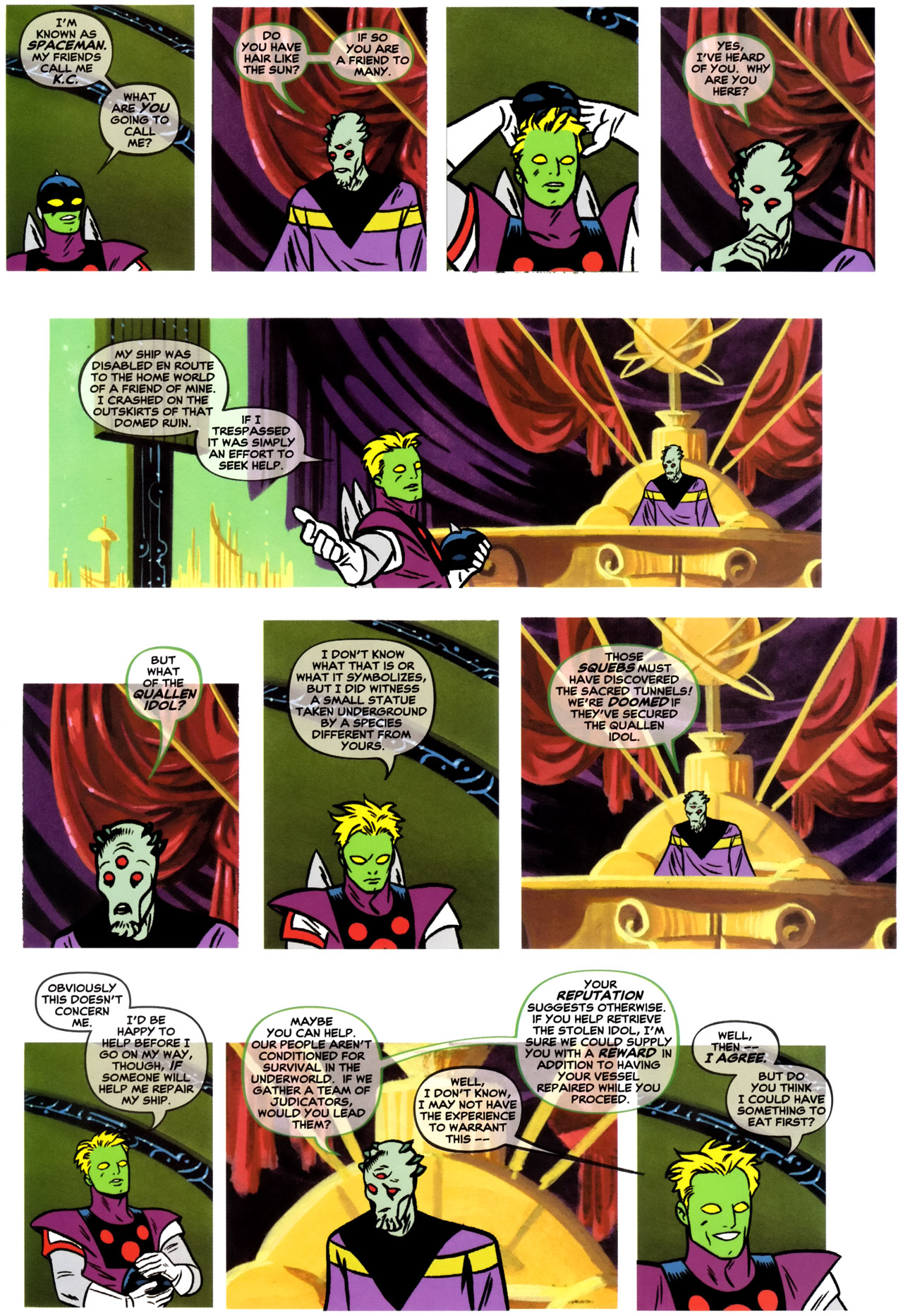 Read online Spaceman (2002) comic -  Issue # Full - 11