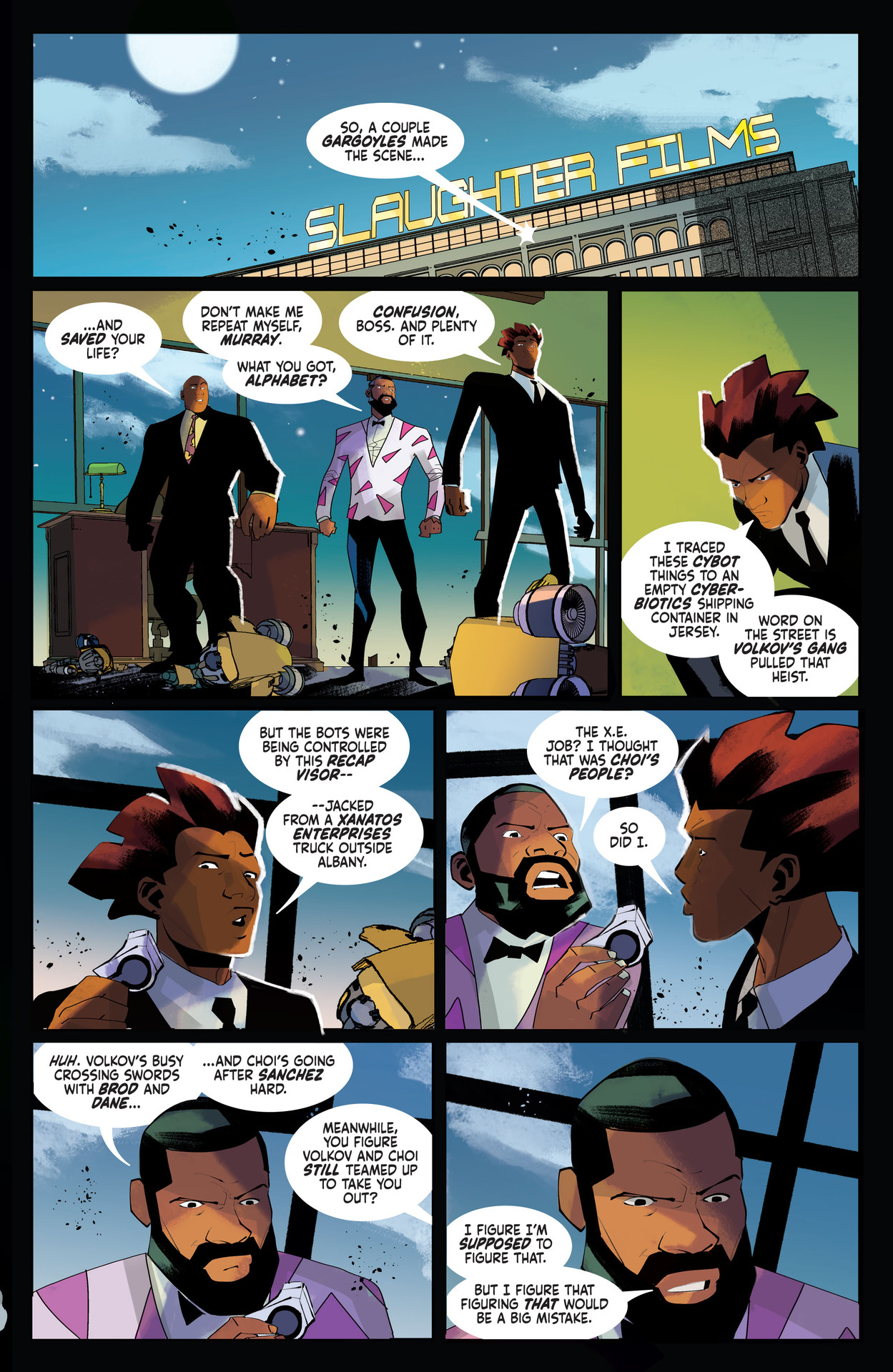 Read online Gargoyles (2022) comic -  Issue #8 - 14