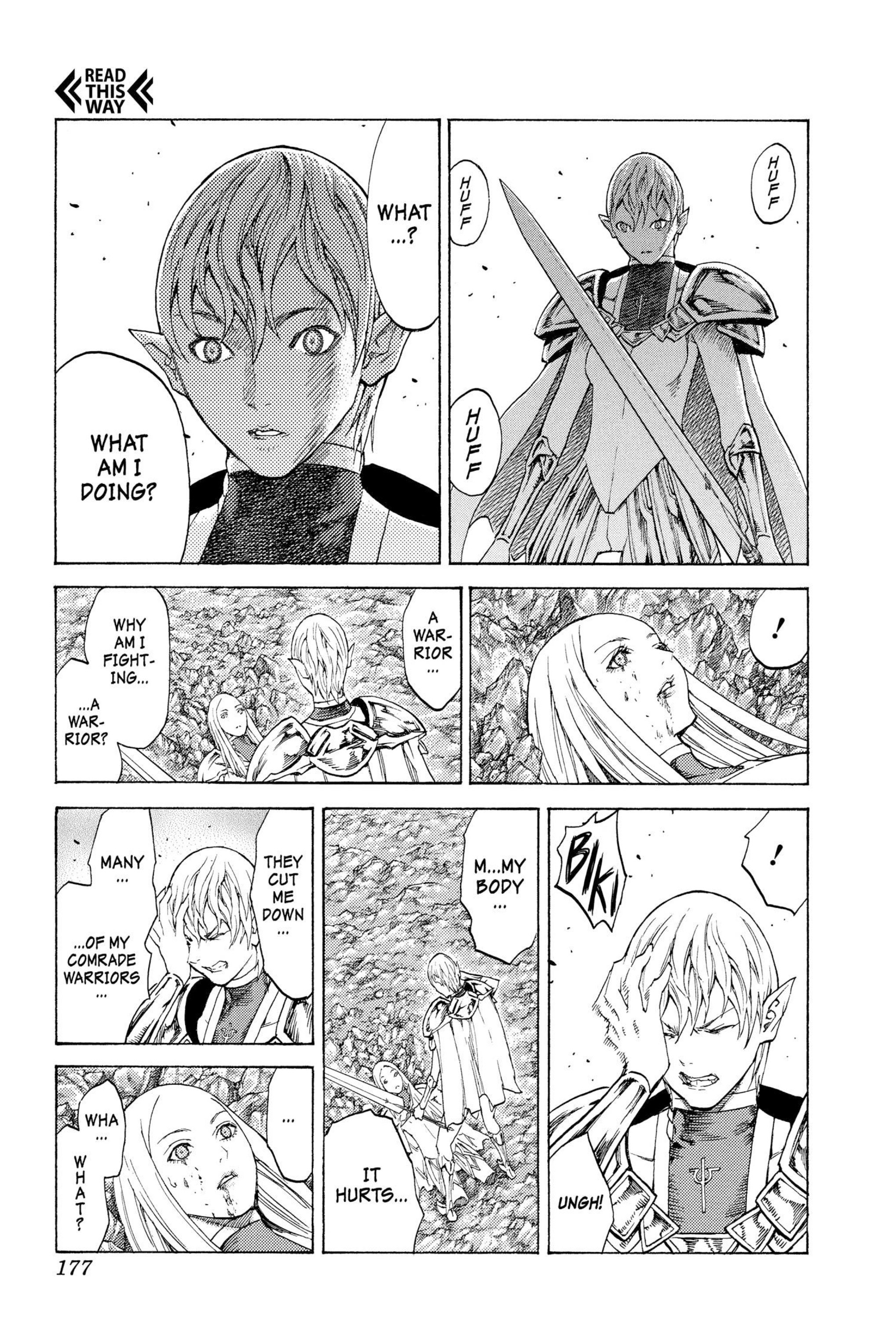 Read online Claymore comic -  Issue #21 - 162