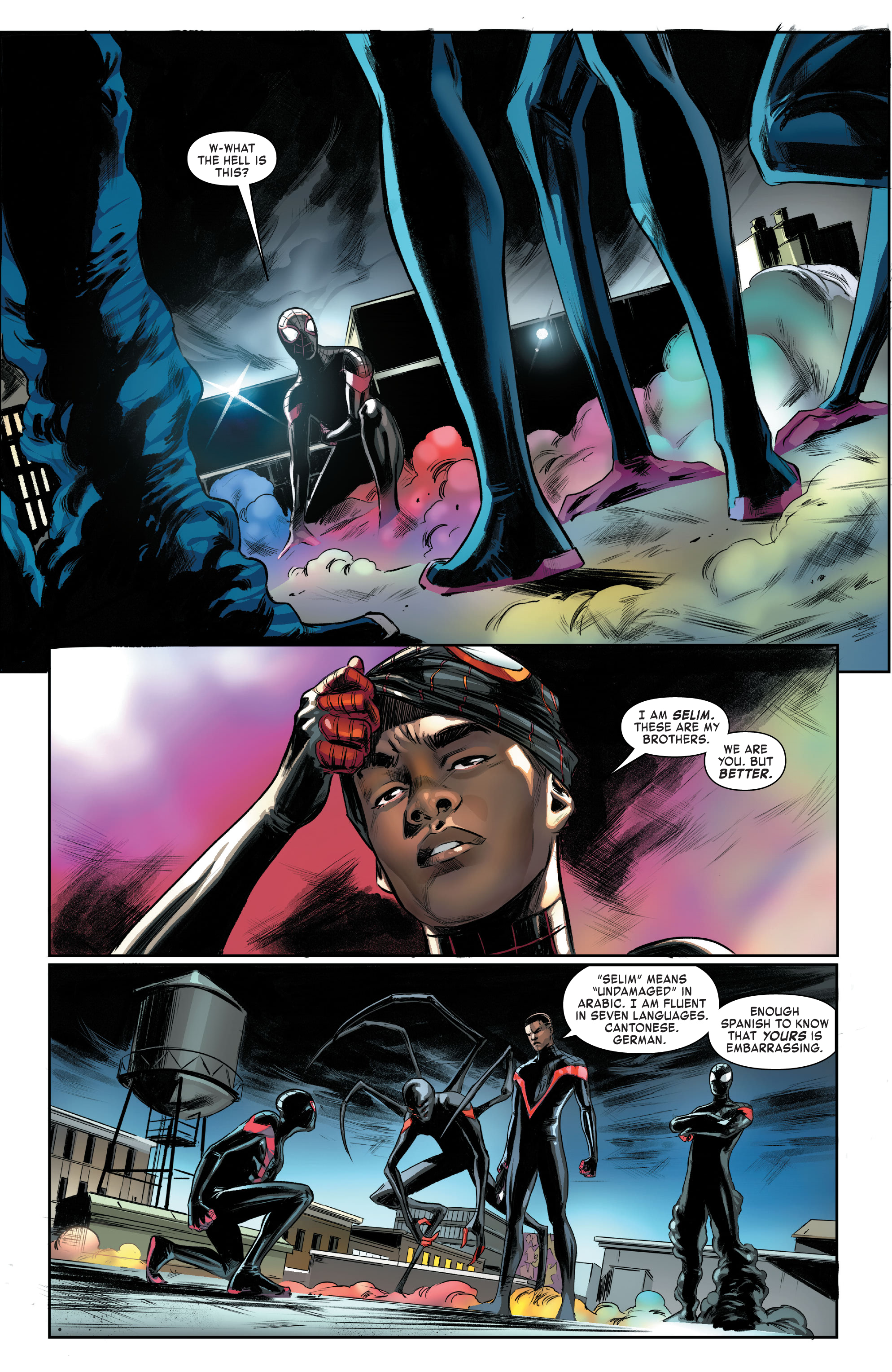 Read online Miles Morales: Spider-Man By Saladin Ahmed Omnibus comic -  Issue # TPB (Part 7) - 35