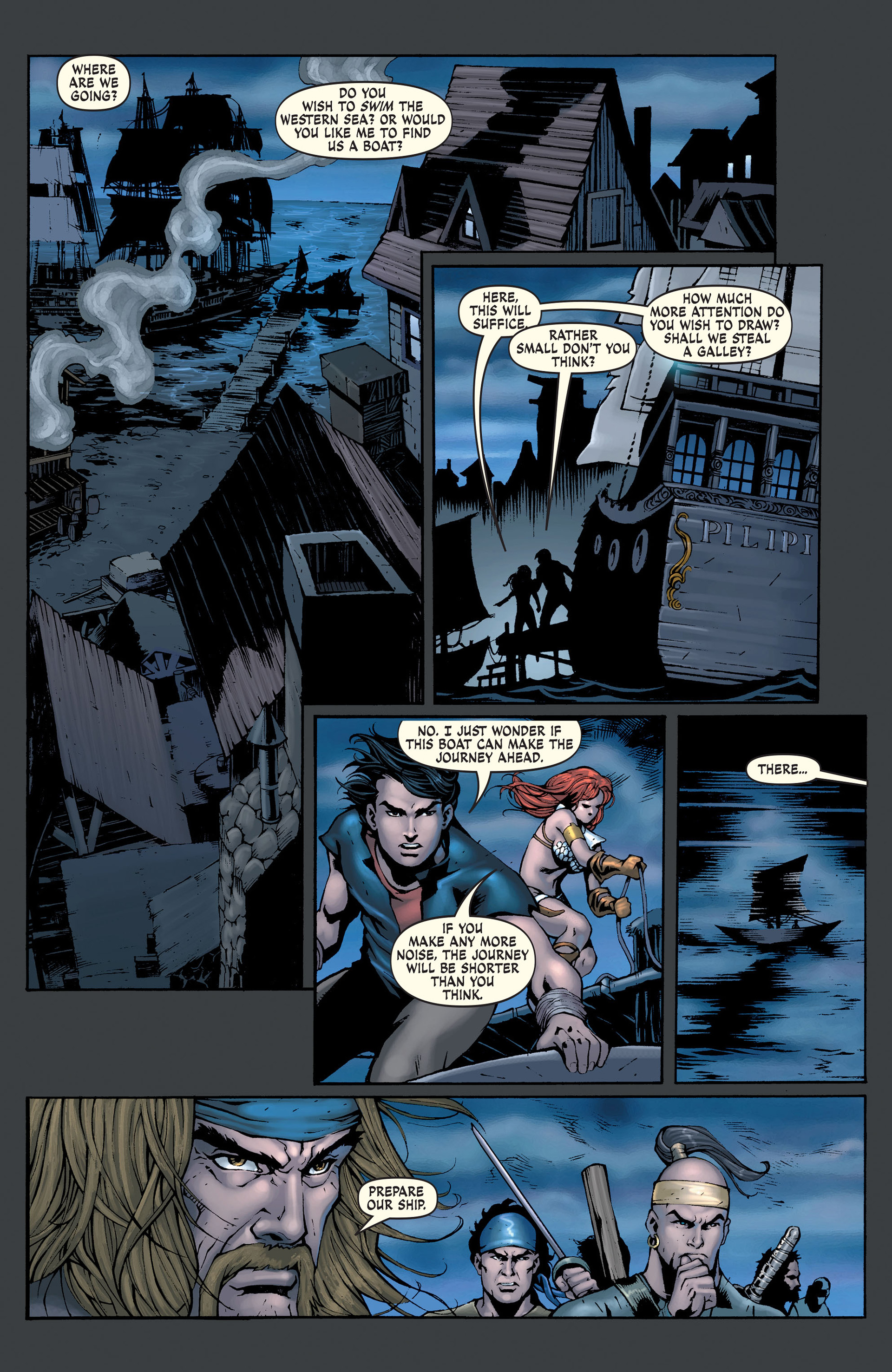 Read online Red Sonja Omnibus comic -  Issue # TPB 1 - 166