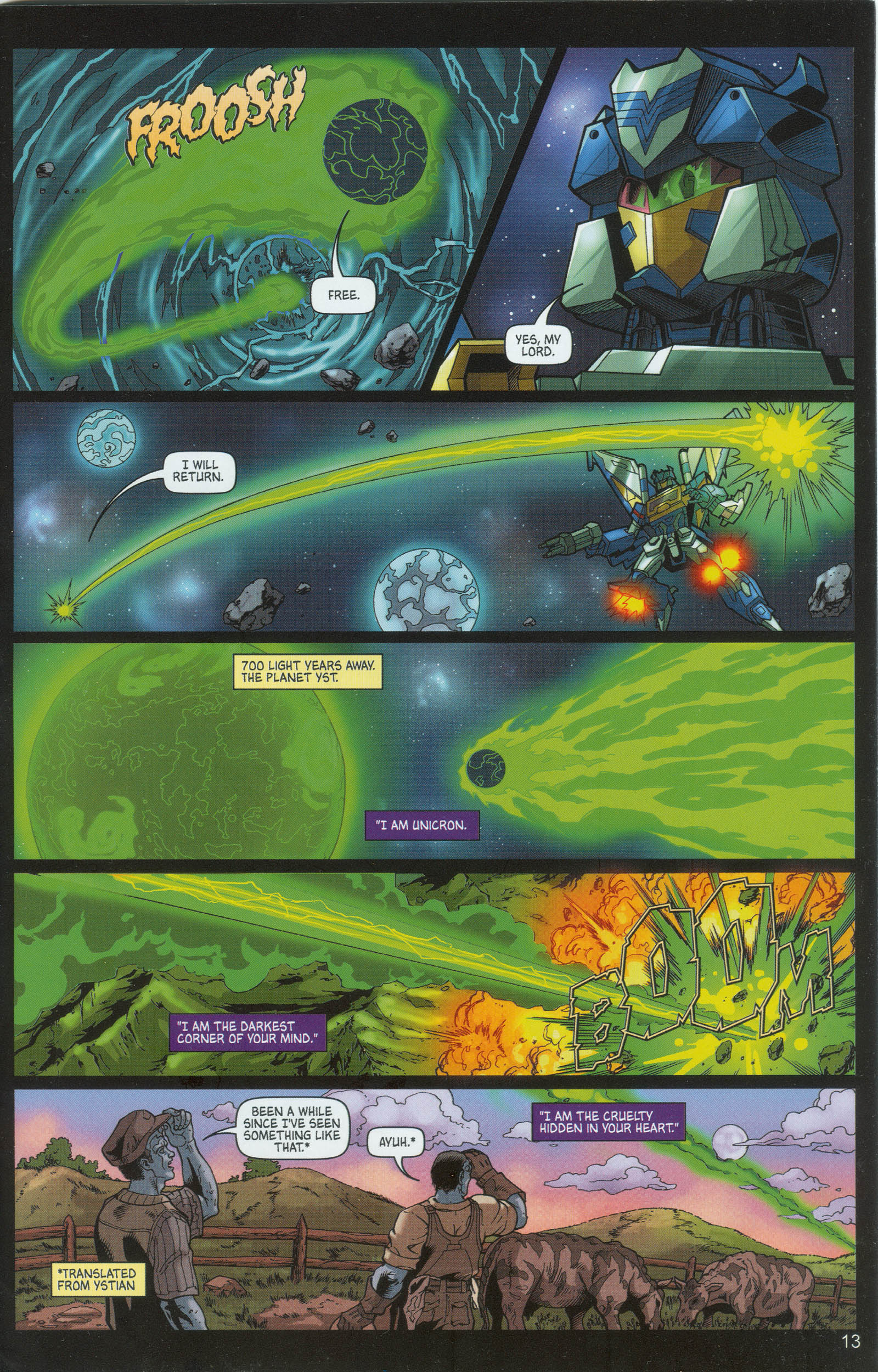Read online Transformers: Collectors' Club comic -  Issue #9 - 13