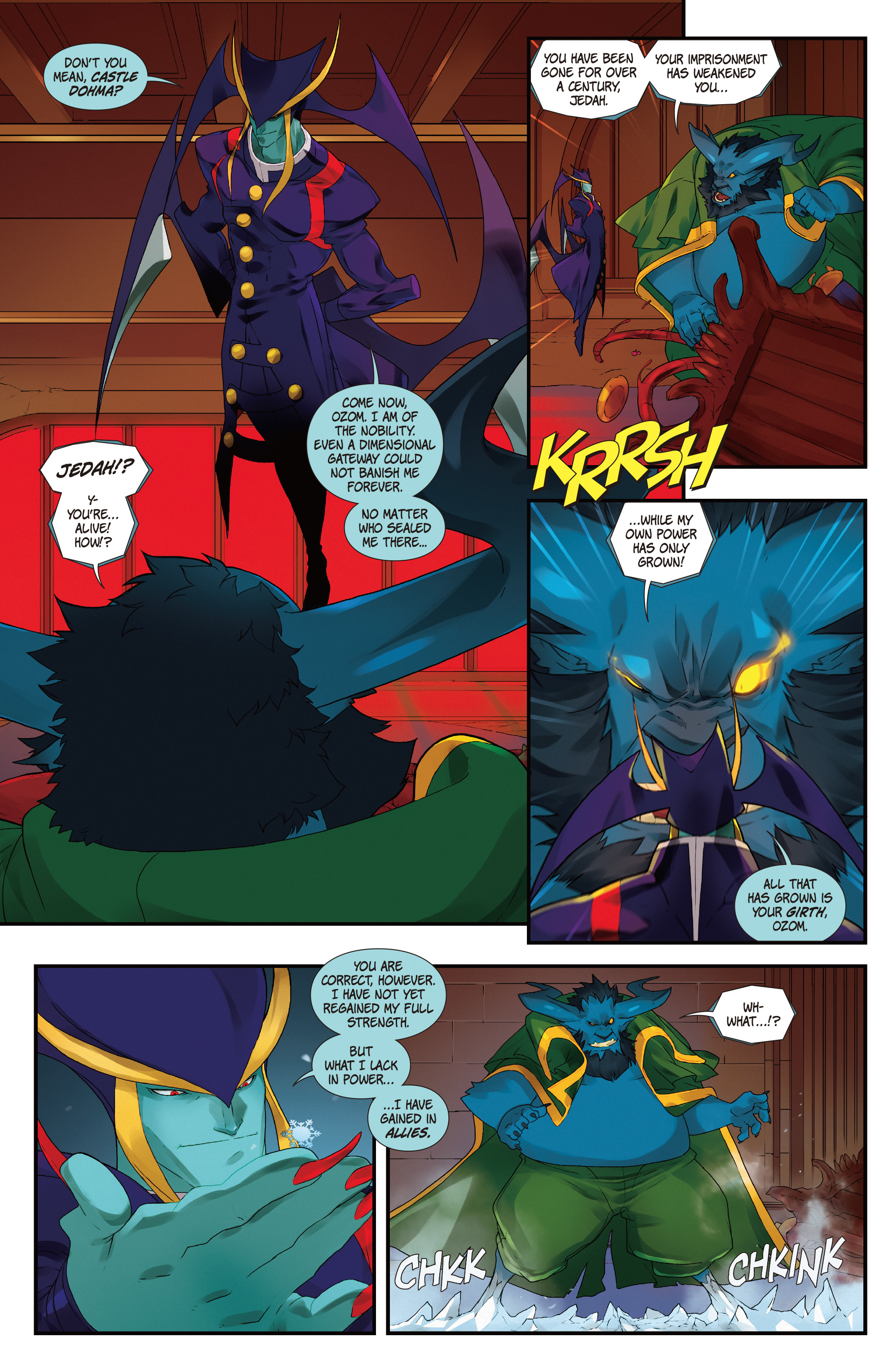 Read online Street Fighter VS Darkstalkers comic -  Issue #0 - 6