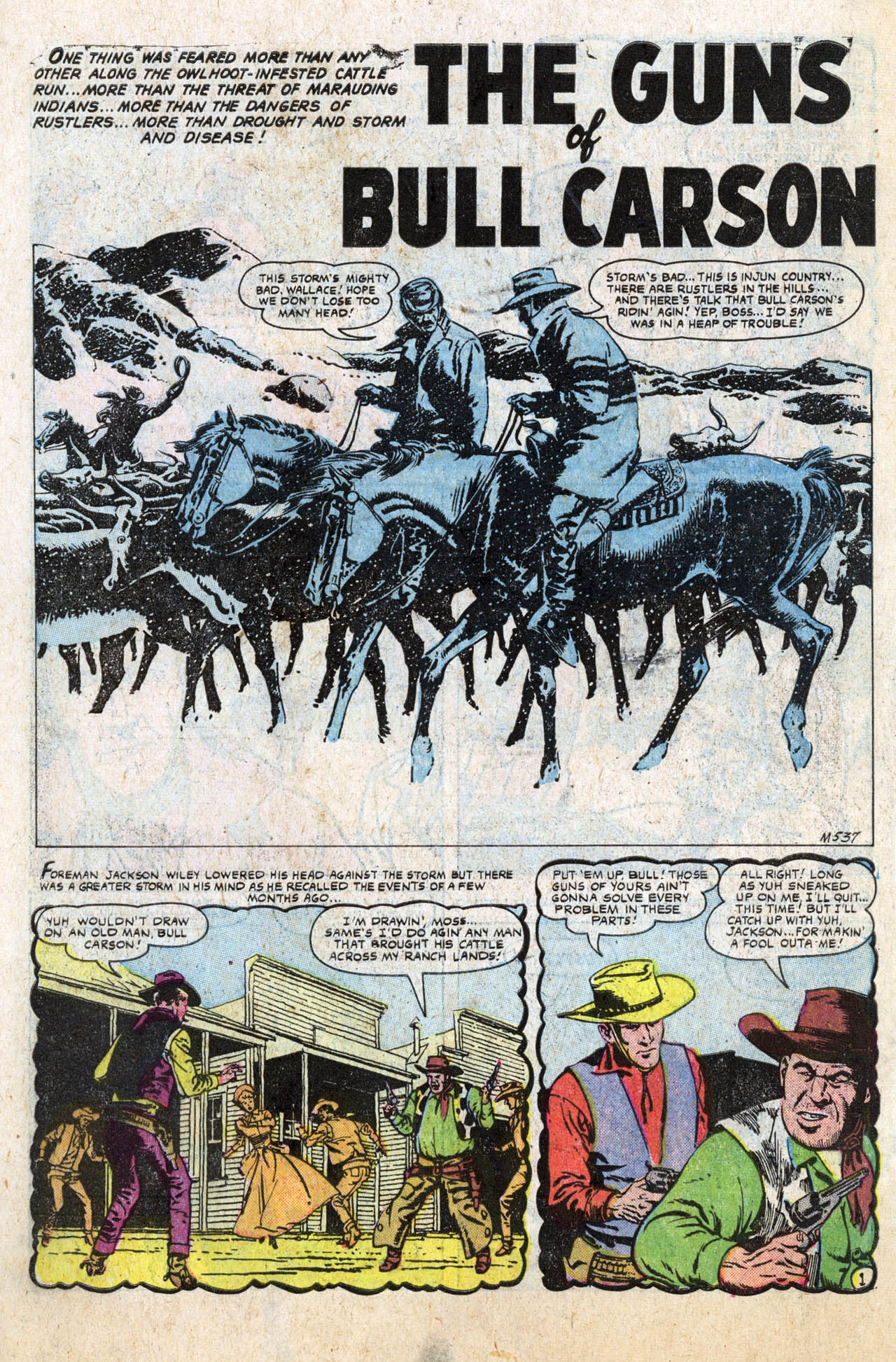 Read online Two Gun Western comic -  Issue #12 - 3
