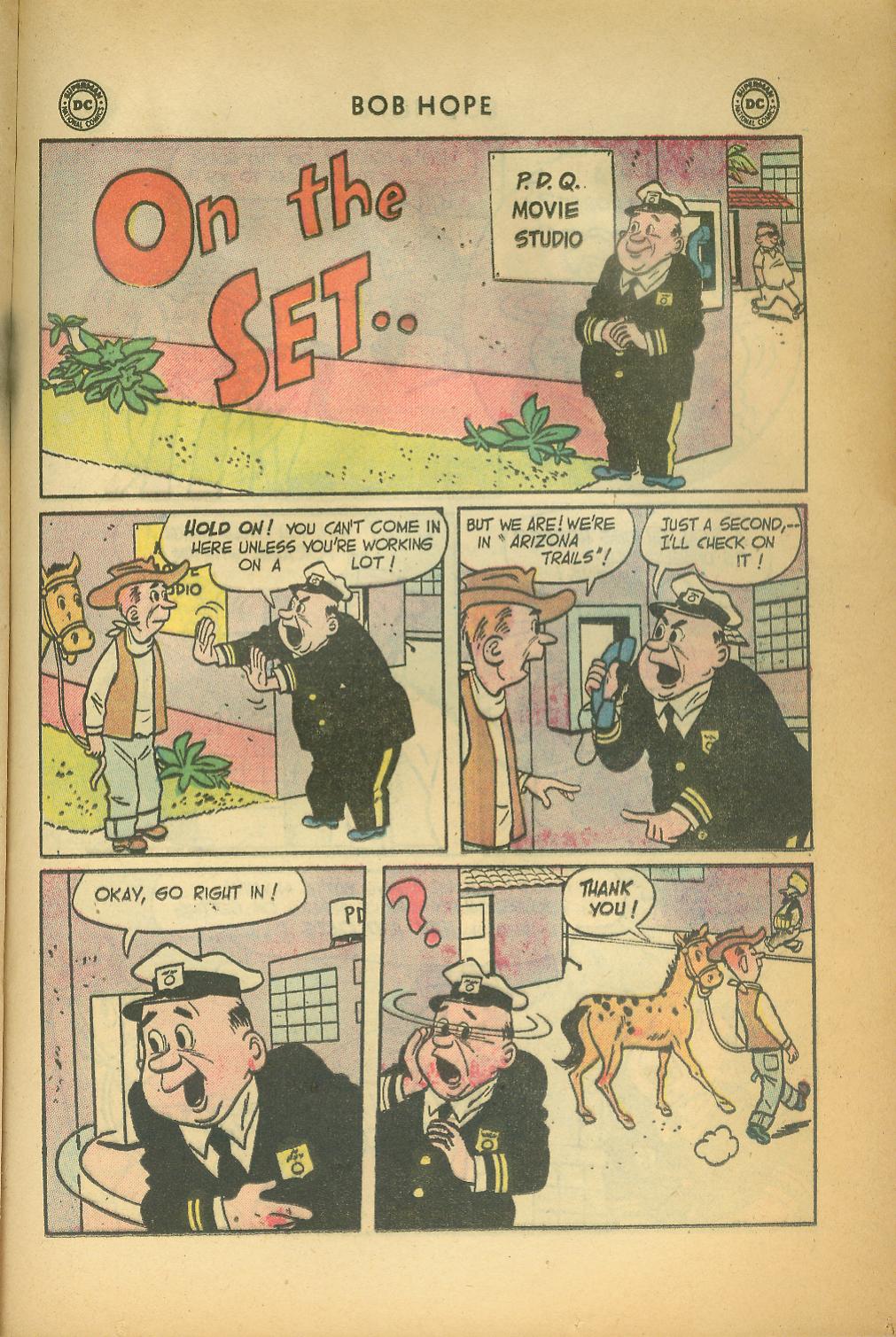 Read online The Adventures of Bob Hope comic -  Issue #38 - 21
