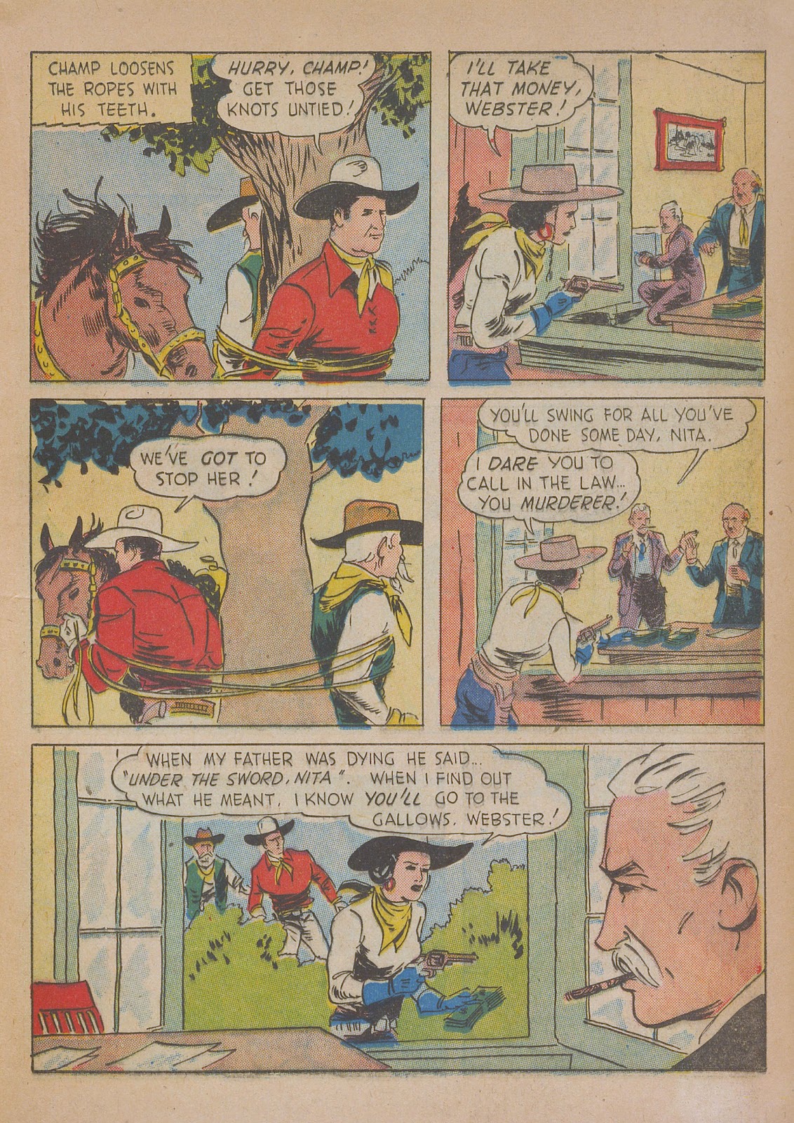 Gene Autry Comics issue 10 - Page 47
