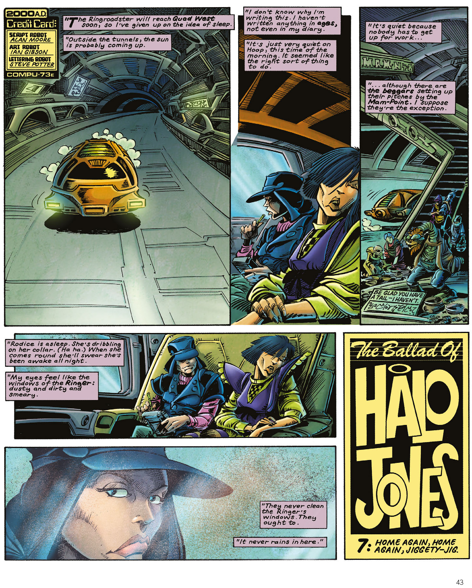Read online The Ballad of Halo Jones: Full Colour Omnibus Edition comic -  Issue # TPB (Part 1) - 45