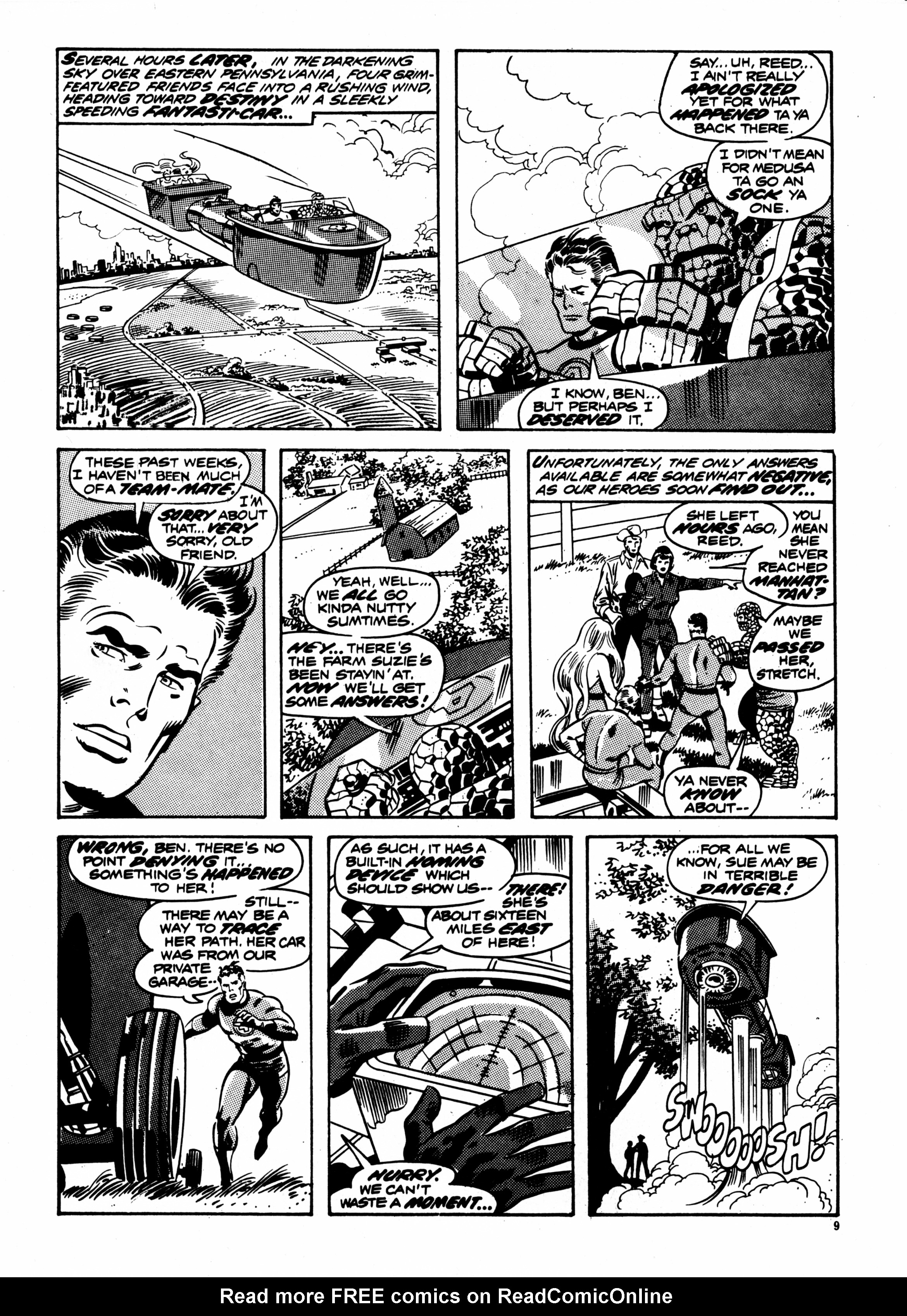 Read online Fantastic Four (1982) comic -  Issue #8 - 9
