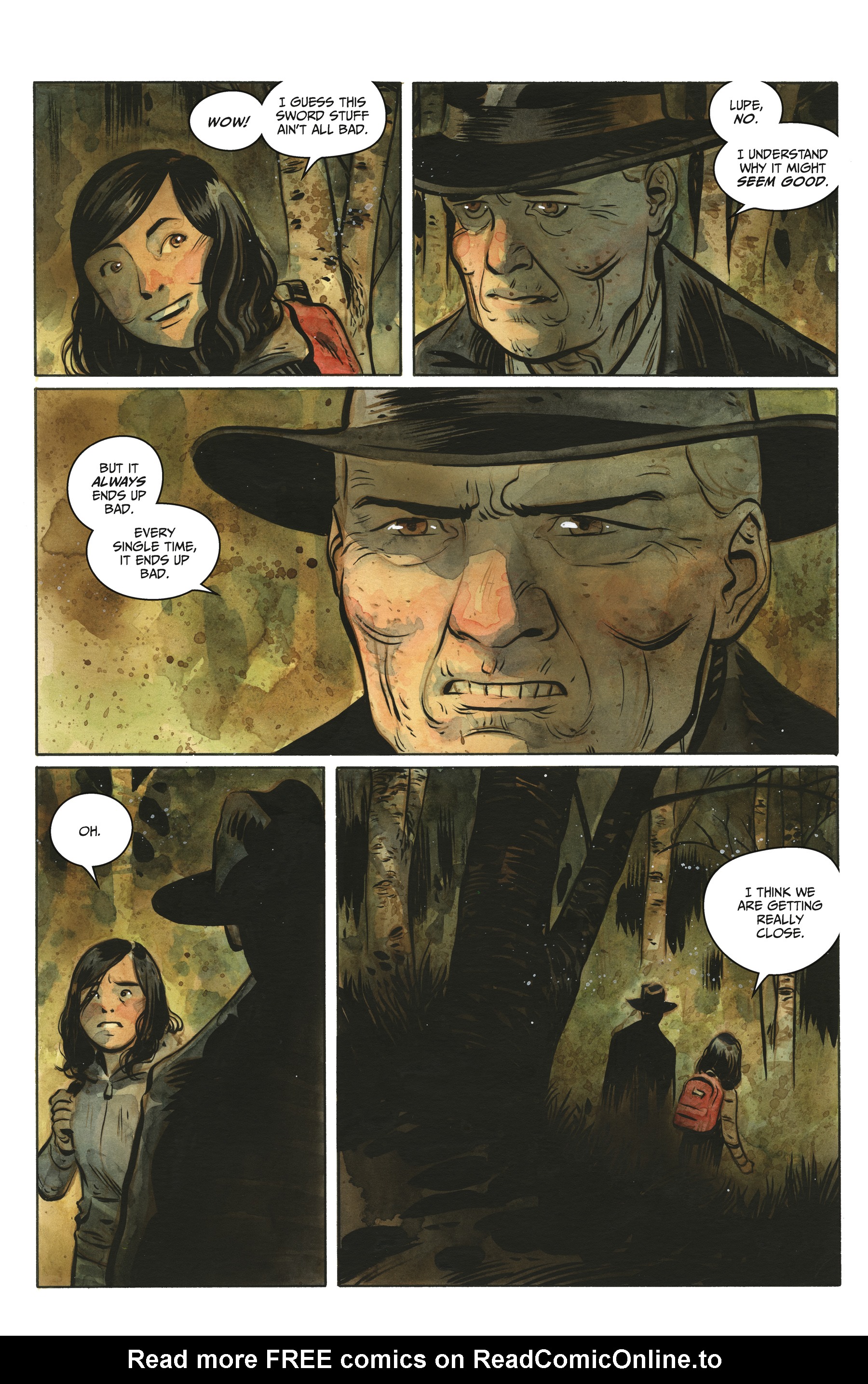 Read online The Lonesome Hunters: The Wolf Child comic -  Issue #3 - 10