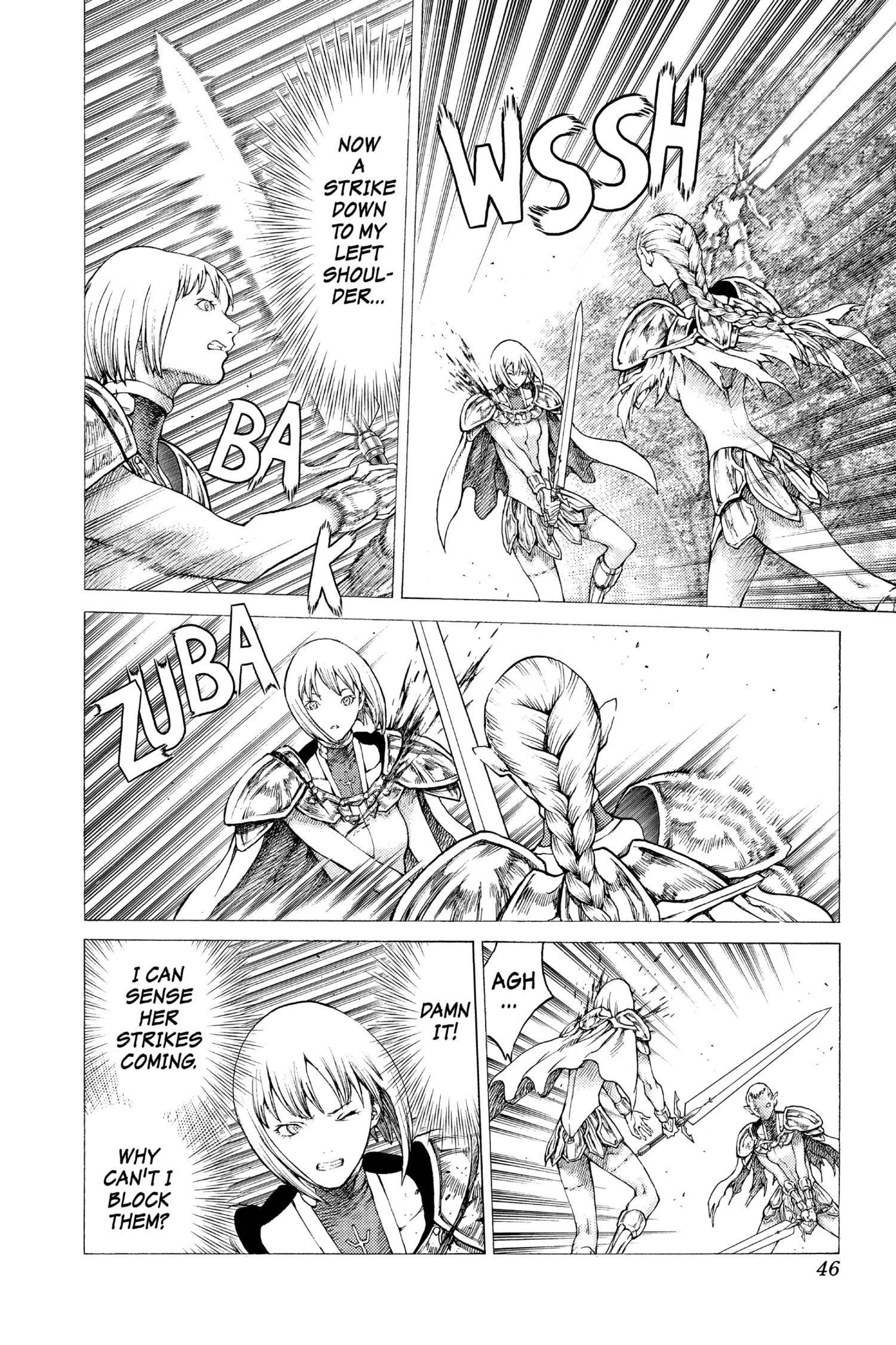Read online Claymore comic -  Issue #7 - 42