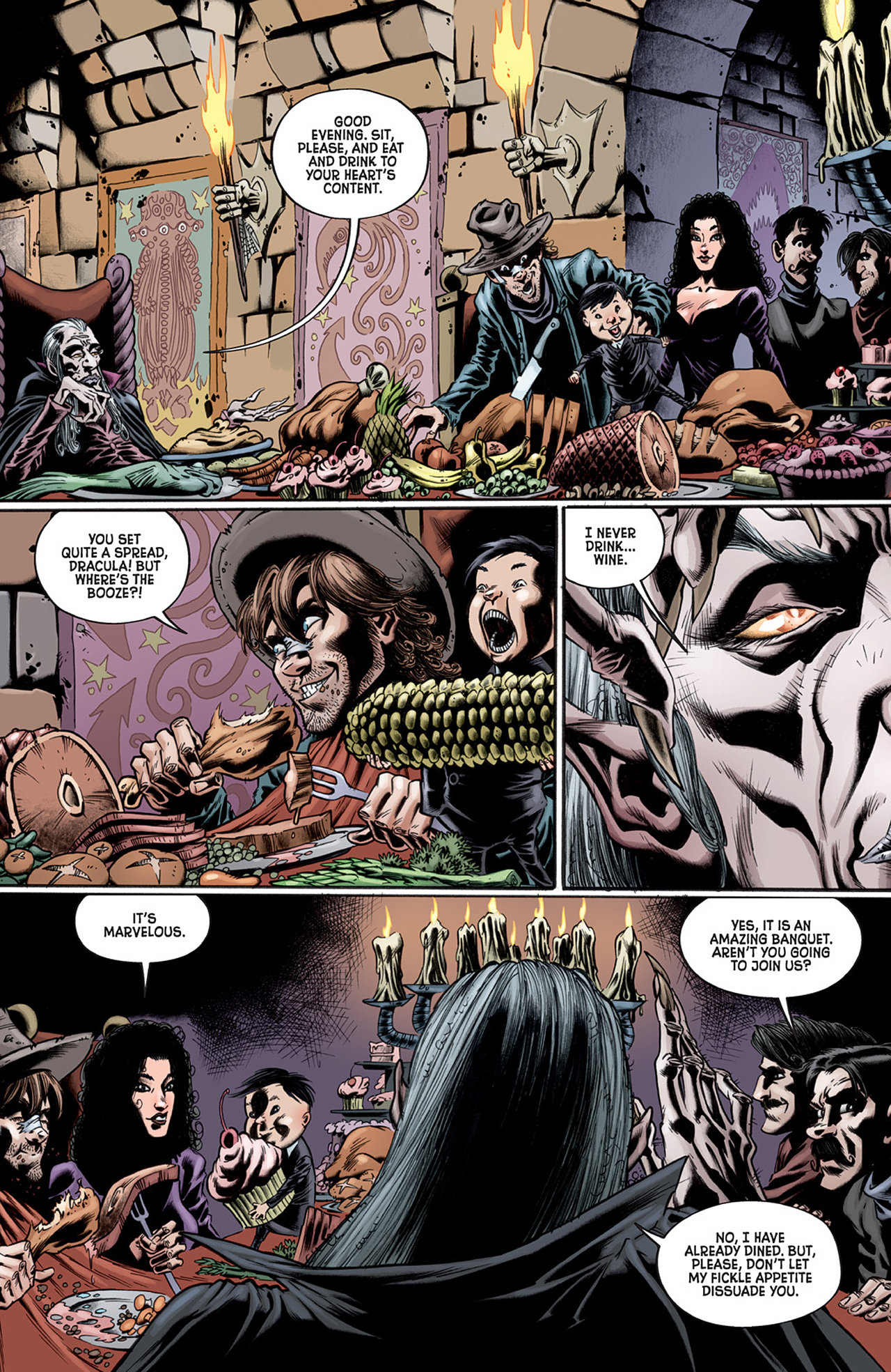 Read online Billy the Kid's Old Timey Oddities and the Orm of Loch Ness comic -  Issue #2 - 16