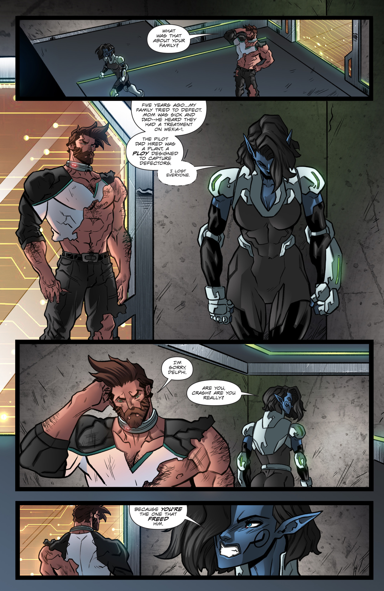 Read online Crash and Troy comic -  Issue #4 - 5