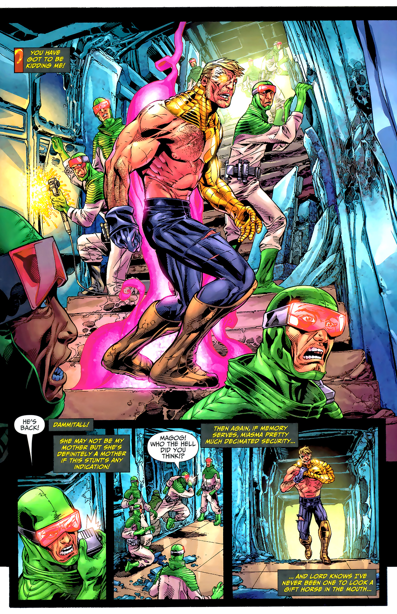 Read online Magog comic -  Issue #5 - 18