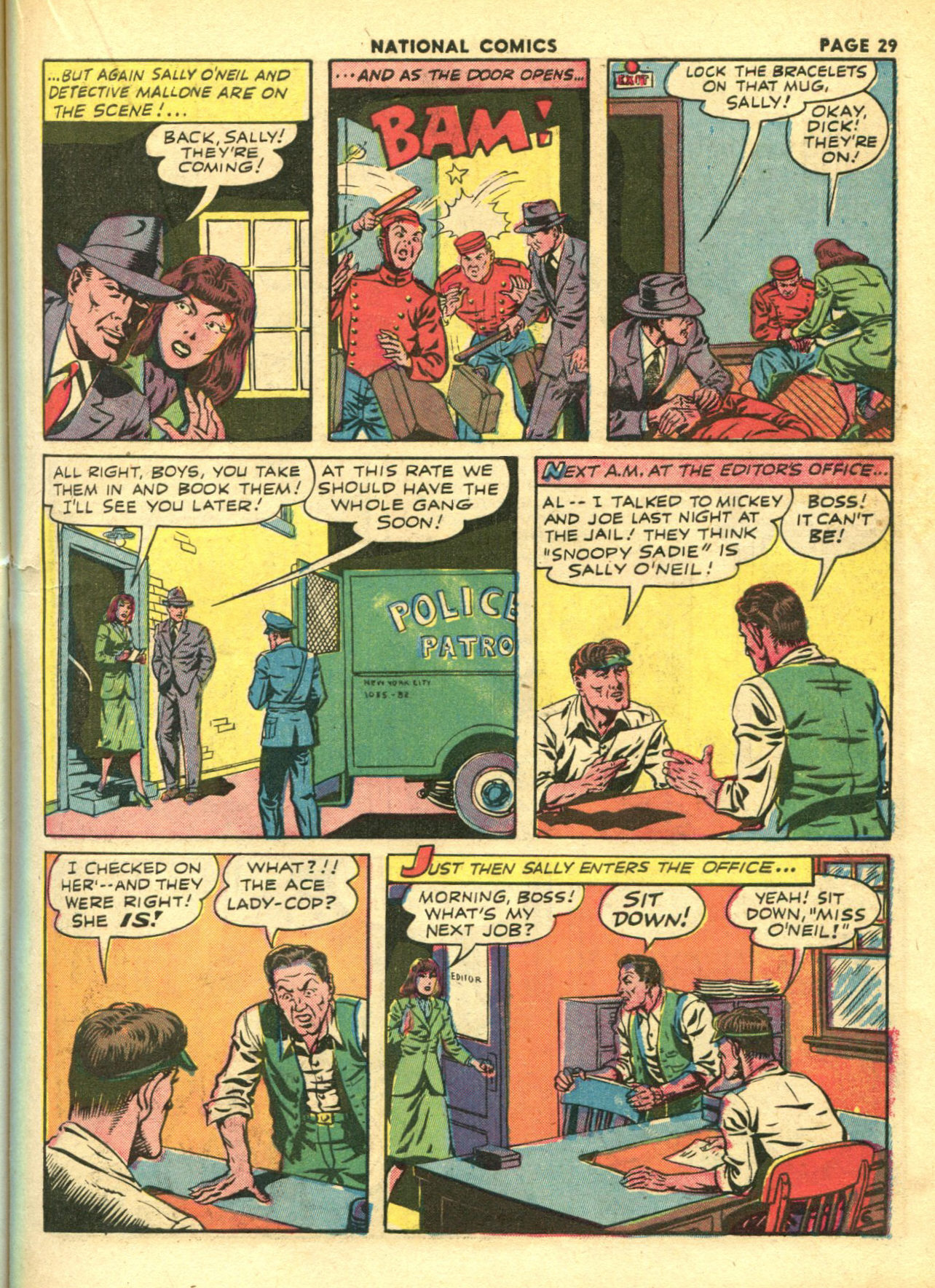 Read online National Comics comic -  Issue #32 - 31