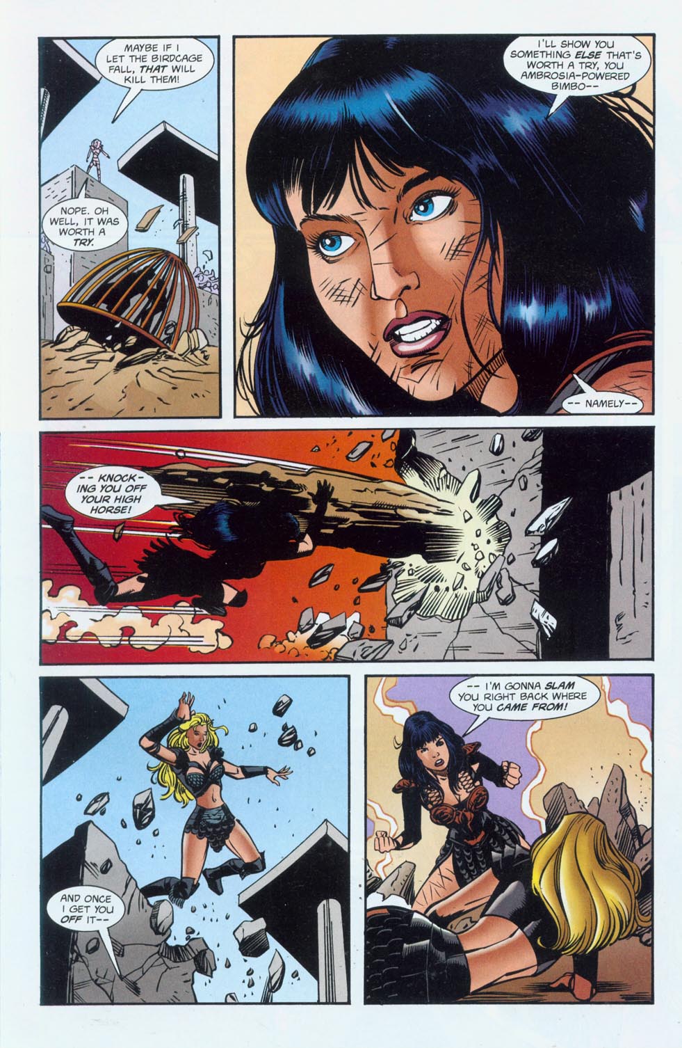 Read online Xena: Warrior Princess vs Callisto comic -  Issue #3 - 14