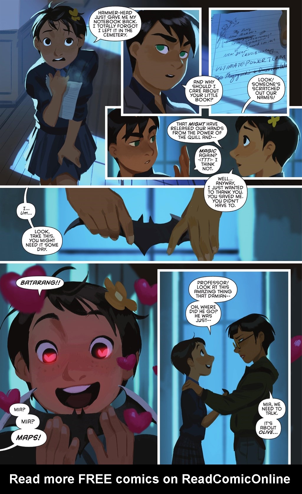 Read online Gotham Academy comic -  Issue # _The Complete Collection (Part 2) - 70