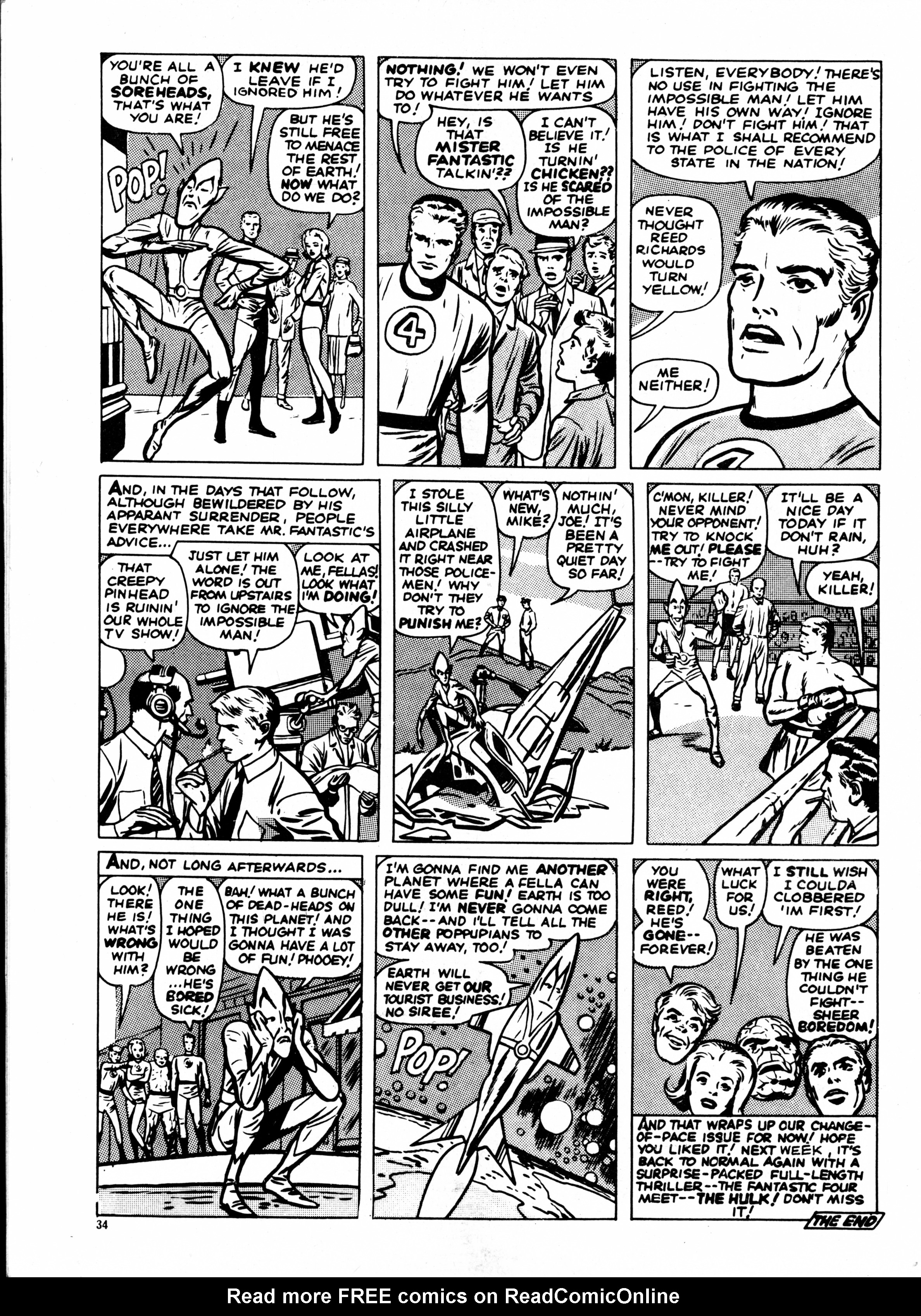 Read online Fantastic Four (1982) comic -  Issue #23 - 34