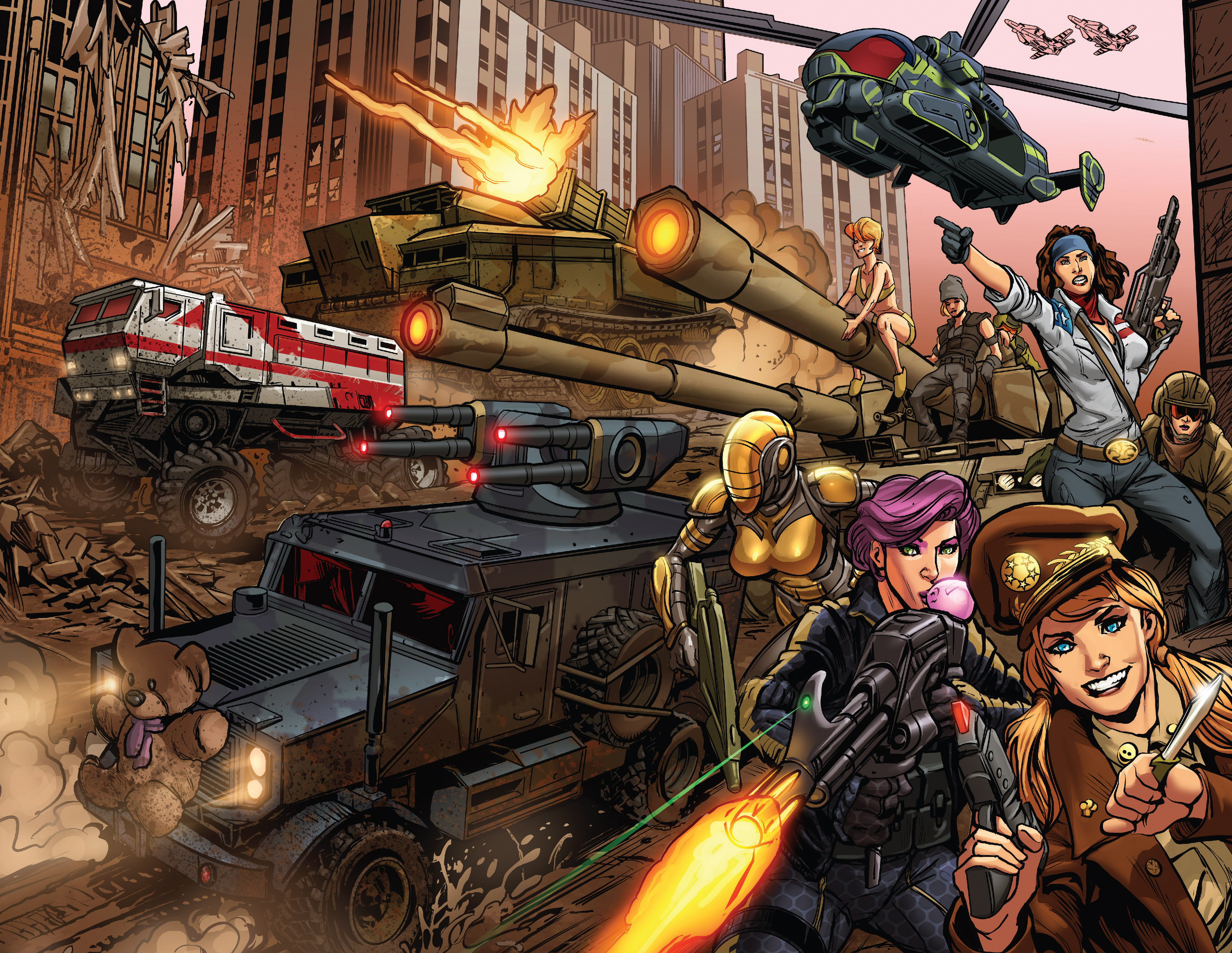 Read online G.I. Jane comic -  Issue # Full - 16