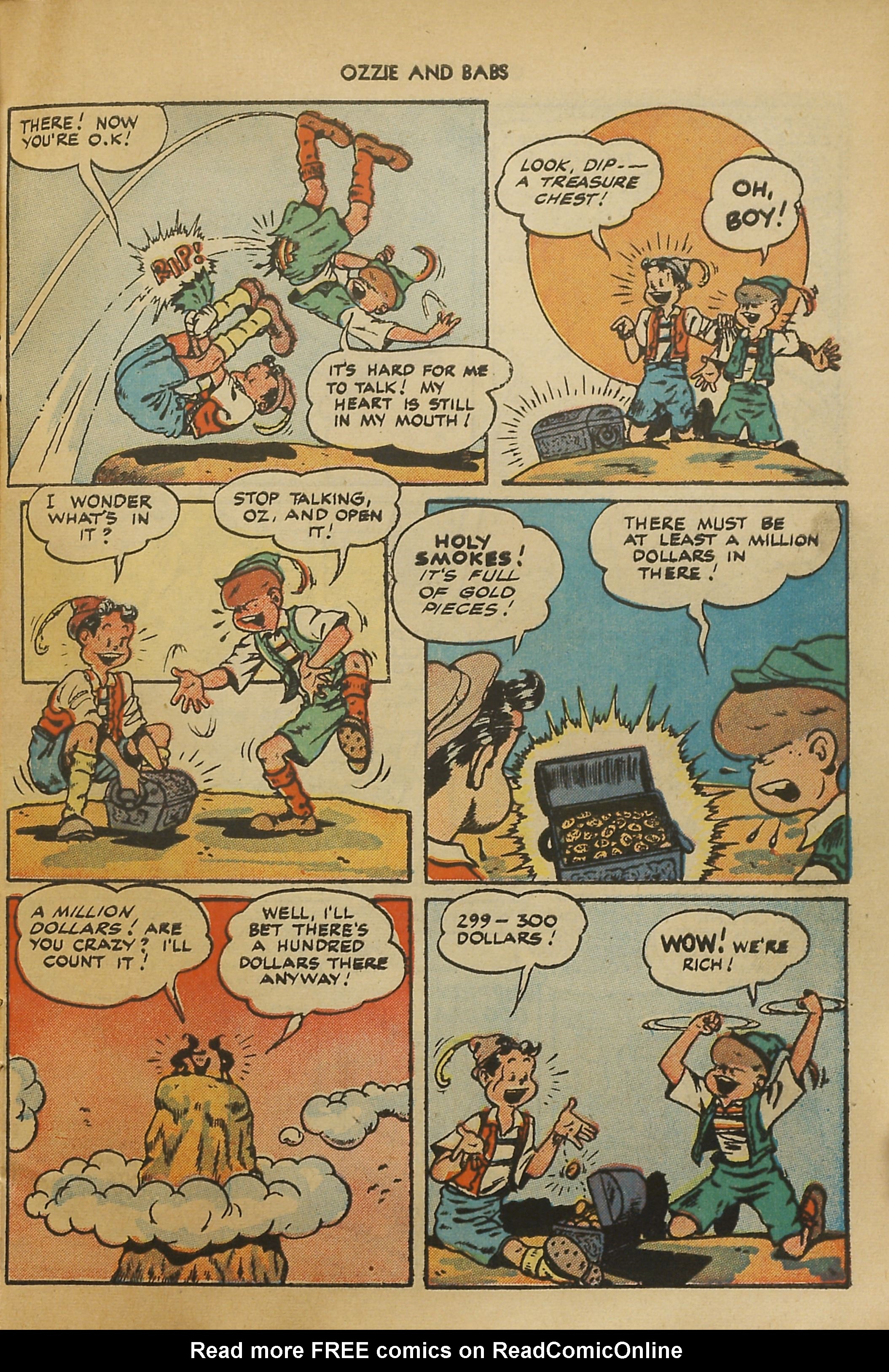 Read online Ozzie And Babs comic -  Issue #1 - 21