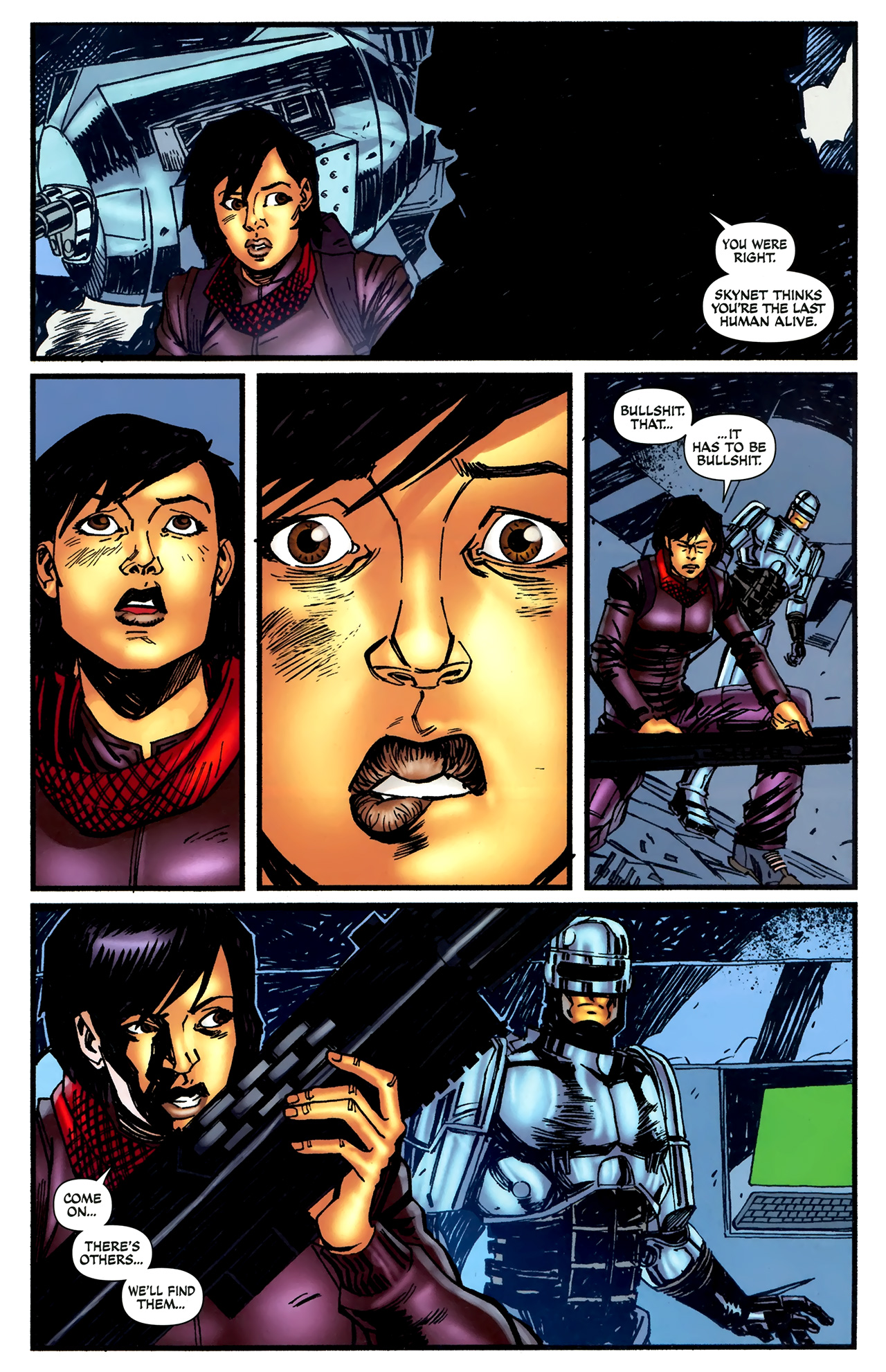 Read online Terminator/Robocop: Kill Human comic -  Issue #1 - 23