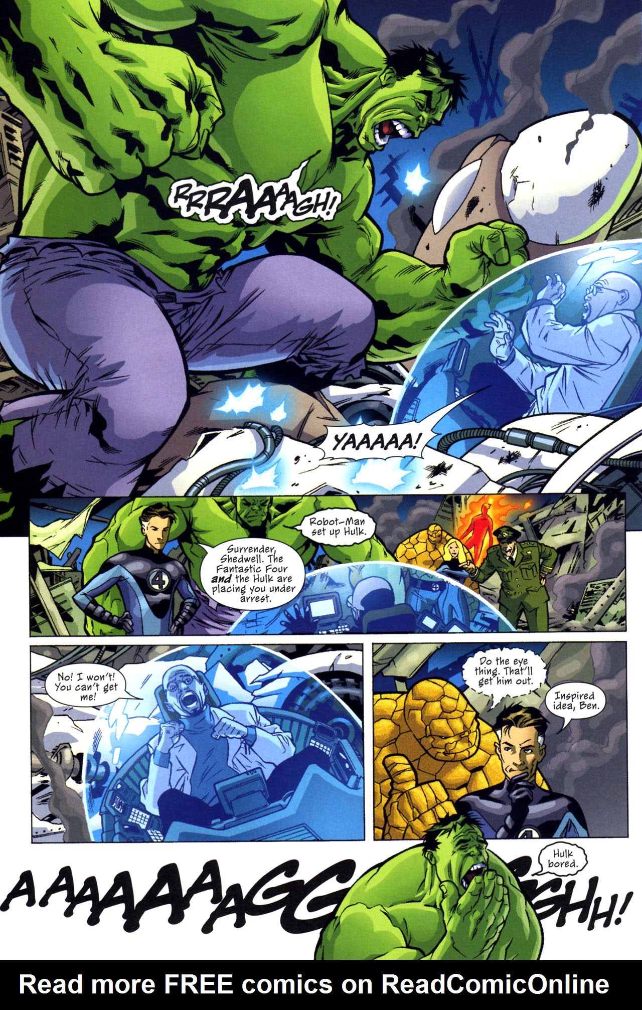Read online Marvel Adventures Fantastic Four comic -  Issue #29 - 21