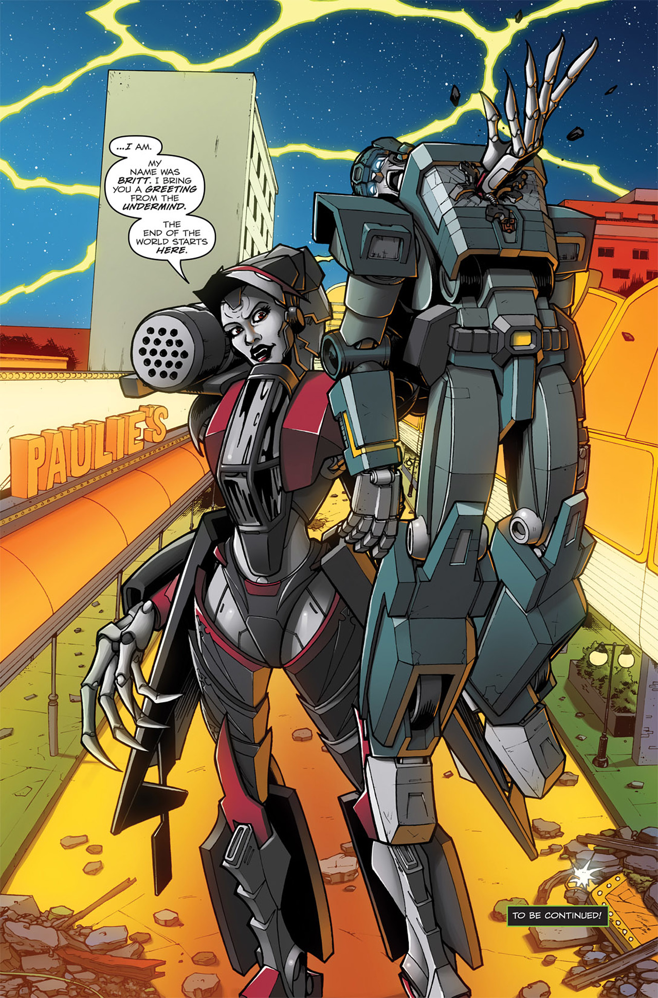 Read online Transformers: Infestation comic -  Issue #1 - 25