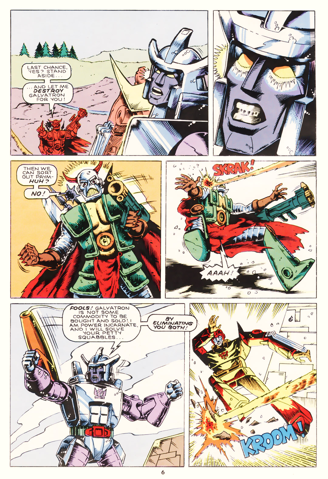 Read online The Transformers (UK) comic -  Issue #118 - 6