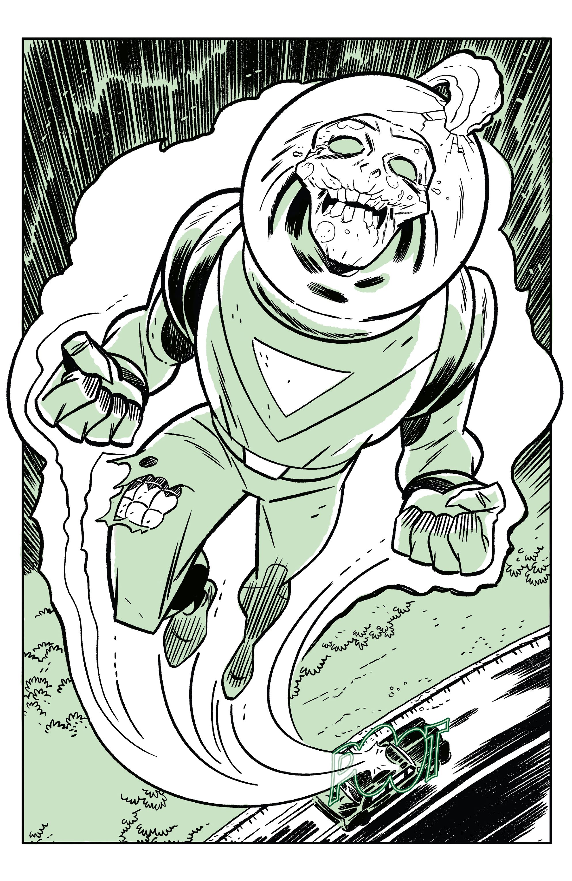 Read online The Green Hornet (2020) comic -  Issue # _Sky Lights Collection - 86