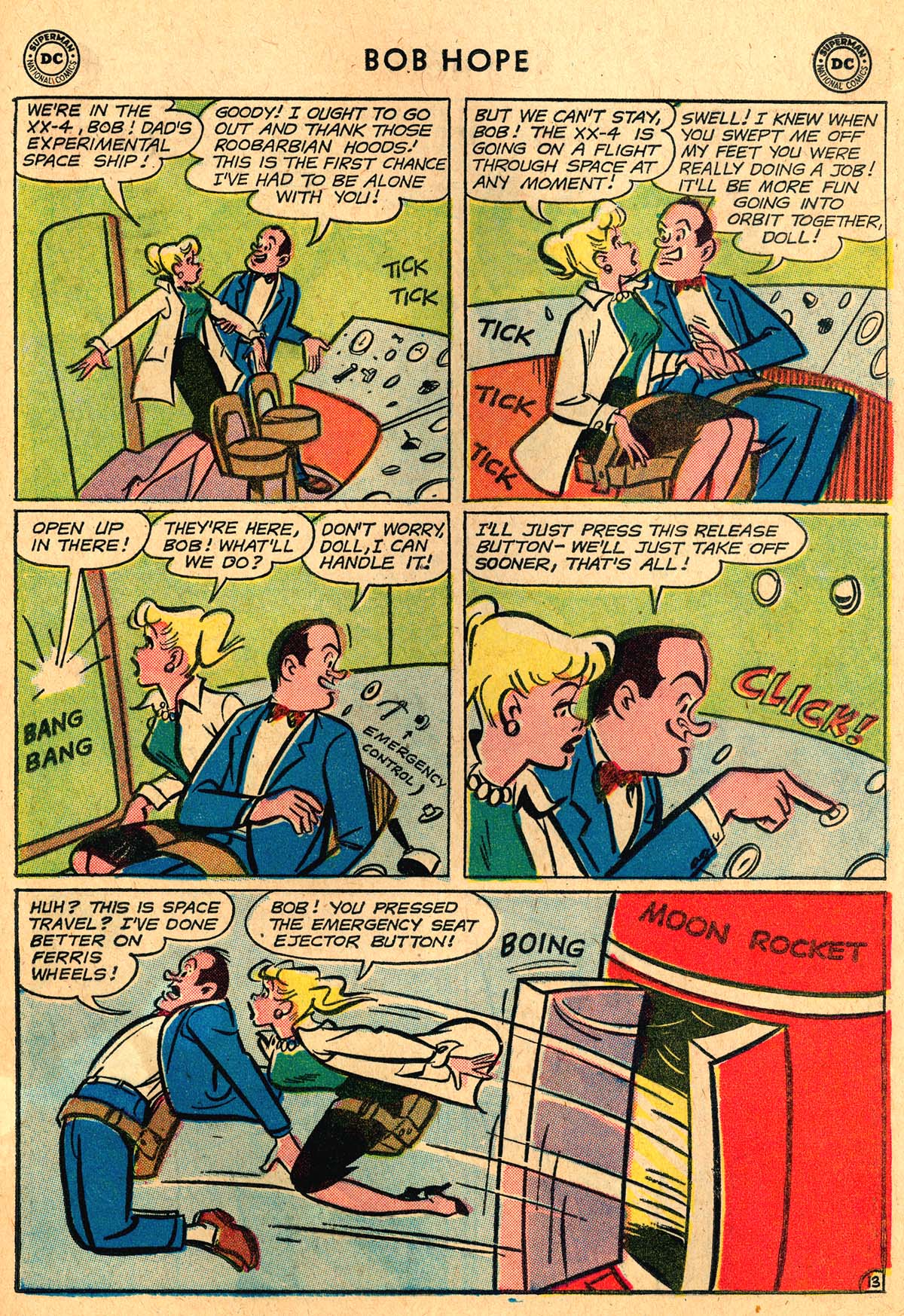 Read online The Adventures of Bob Hope comic -  Issue #60 - 17