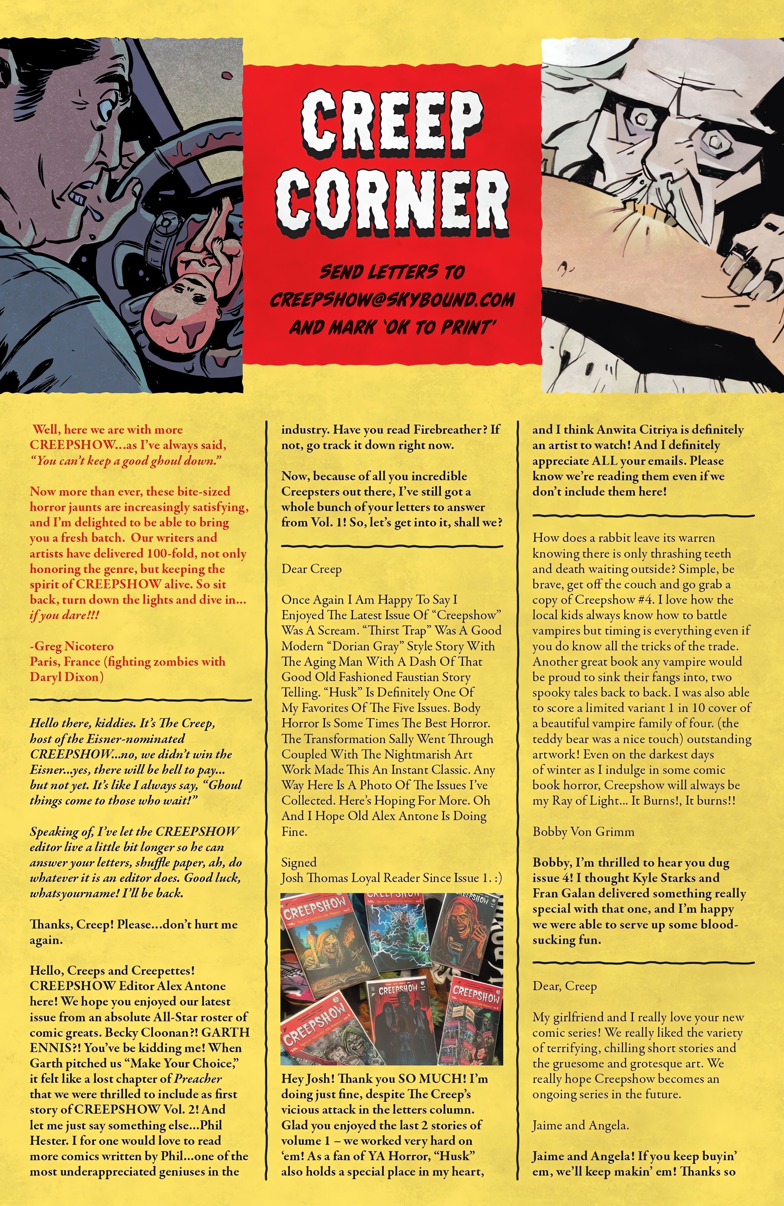 Read online Creepshow (2023) comic -  Issue #1 - 22