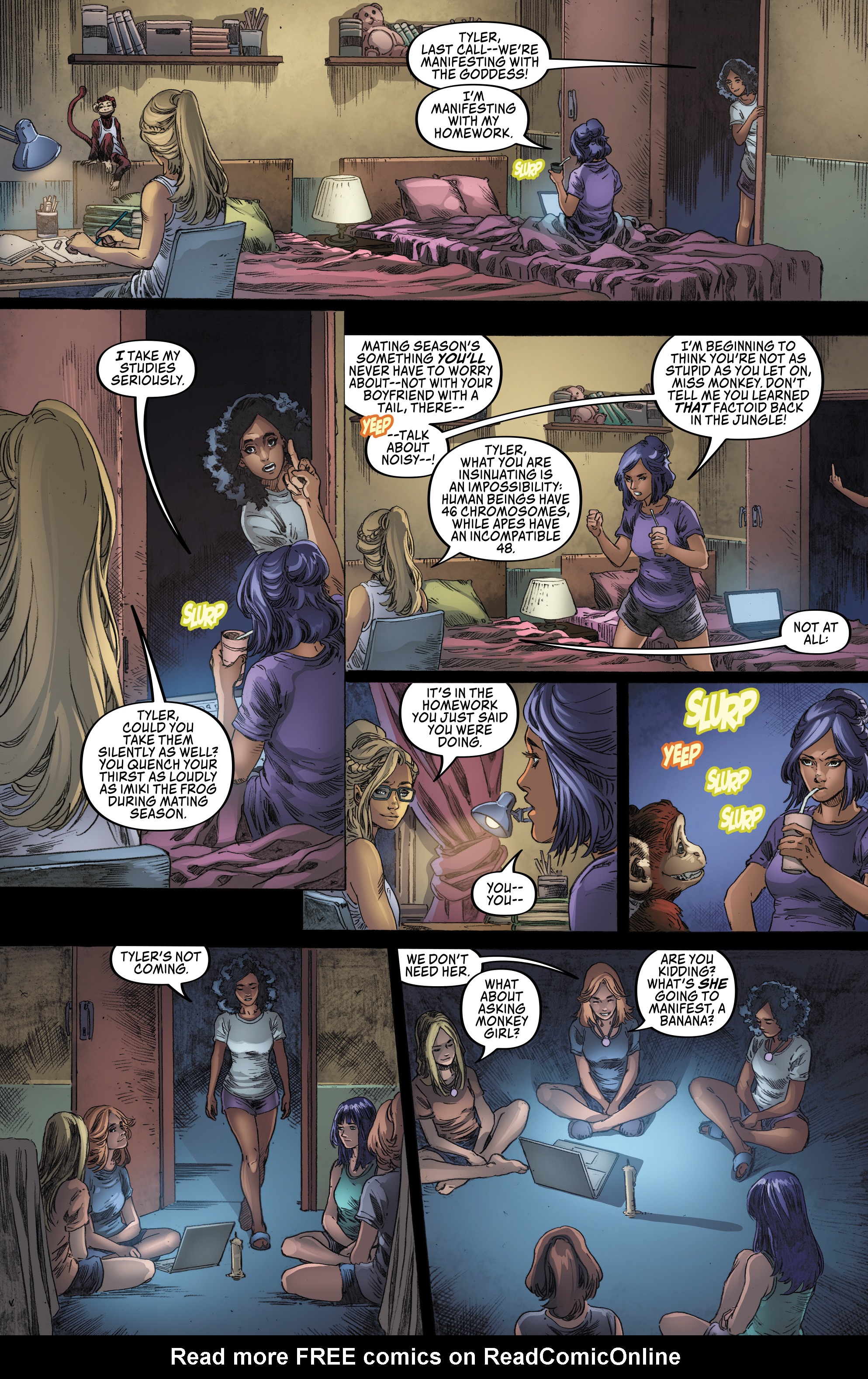 Read online Sheena Queen of the Jungle: Fatal Exams comic -  Issue #1 - 26