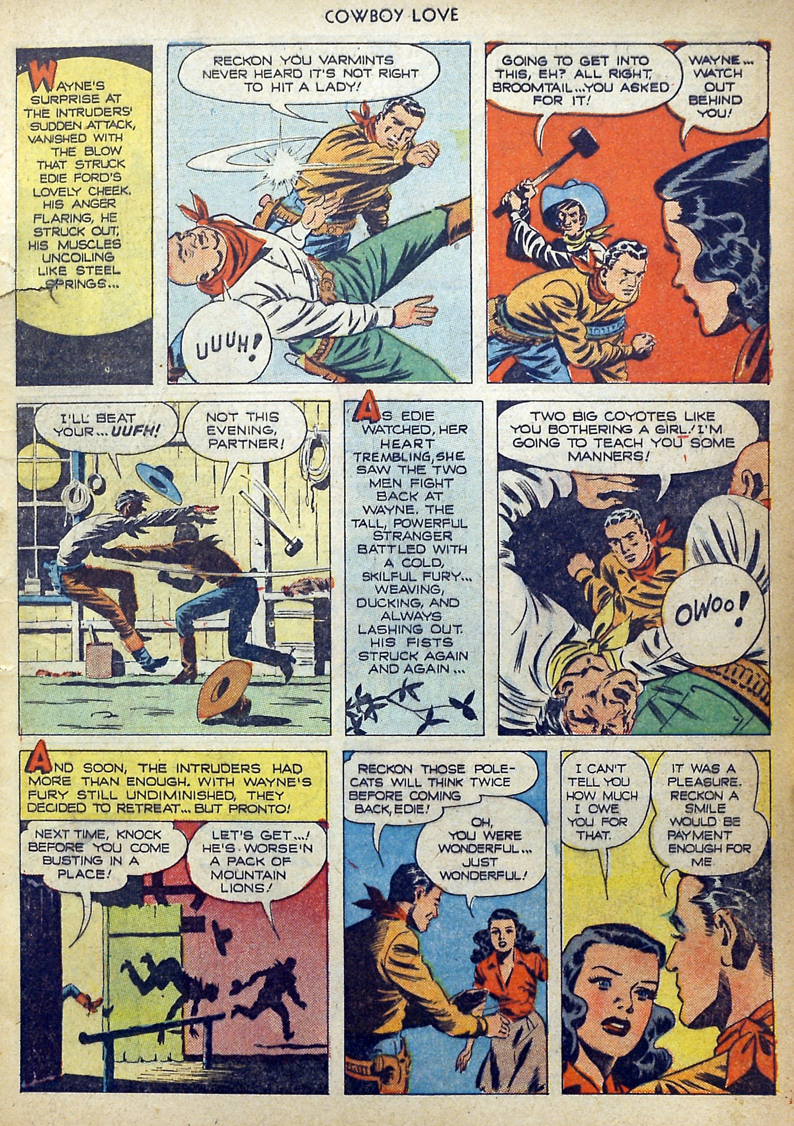 Read online Cowboy Love comic -  Issue #2 - 5