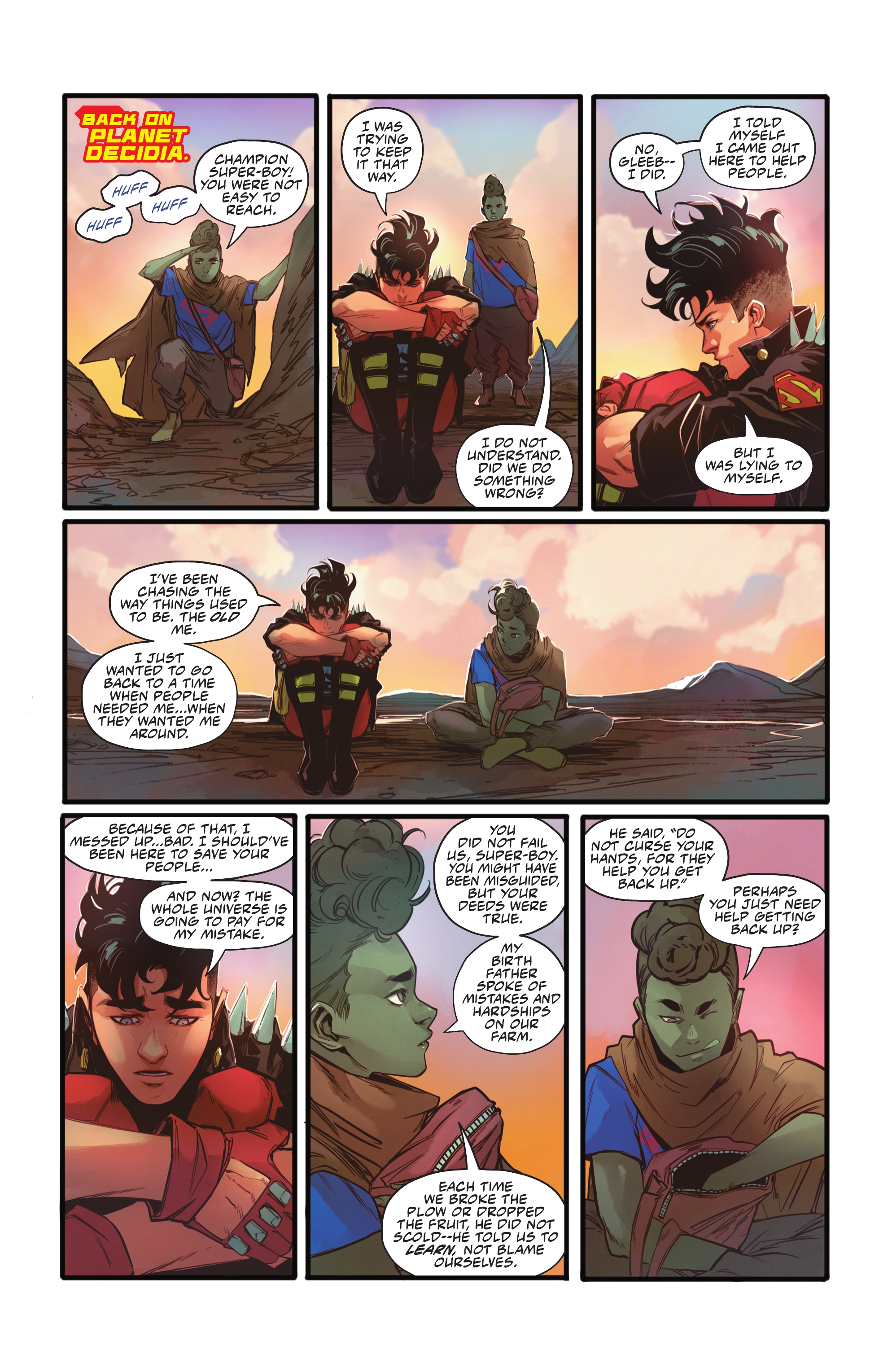 Read online Superboy: The Man Of Tomorrow comic -  Issue #5 - 8