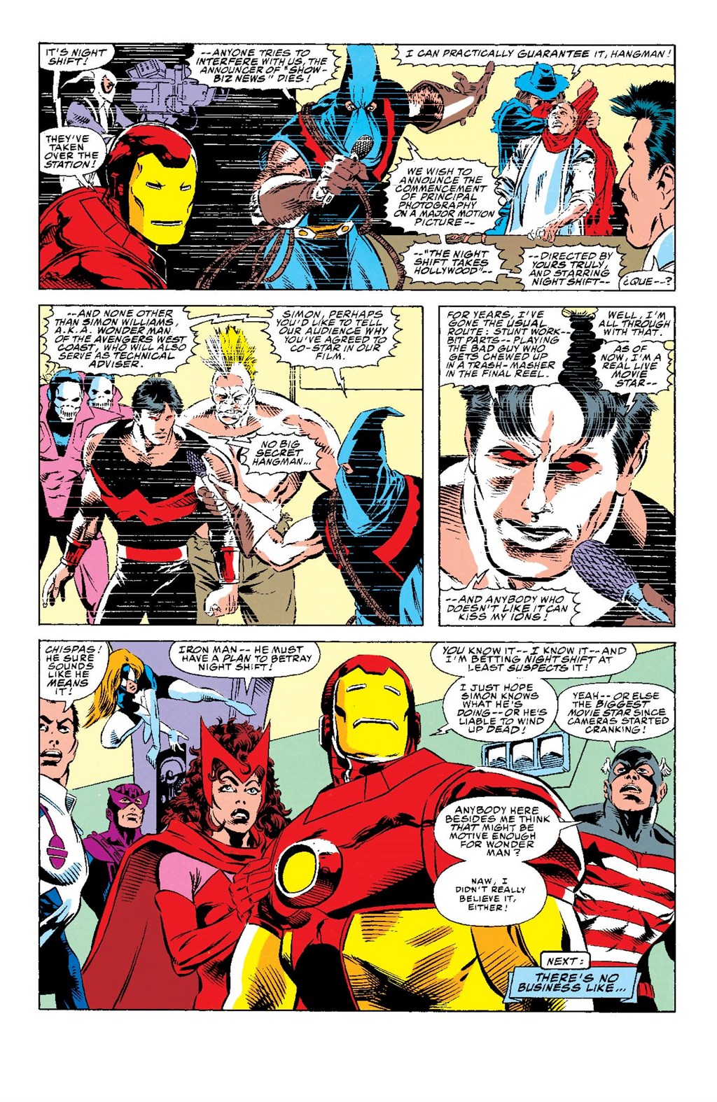 Read online Avengers West Coast Epic Collection: How The West Was Won comic -  Issue #Avengers West Coast Epic Collection California Screaming (Part 4) - 76