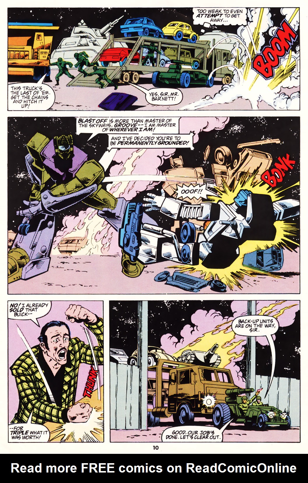 Read online The Transformers (UK) comic -  Issue #140 - 10