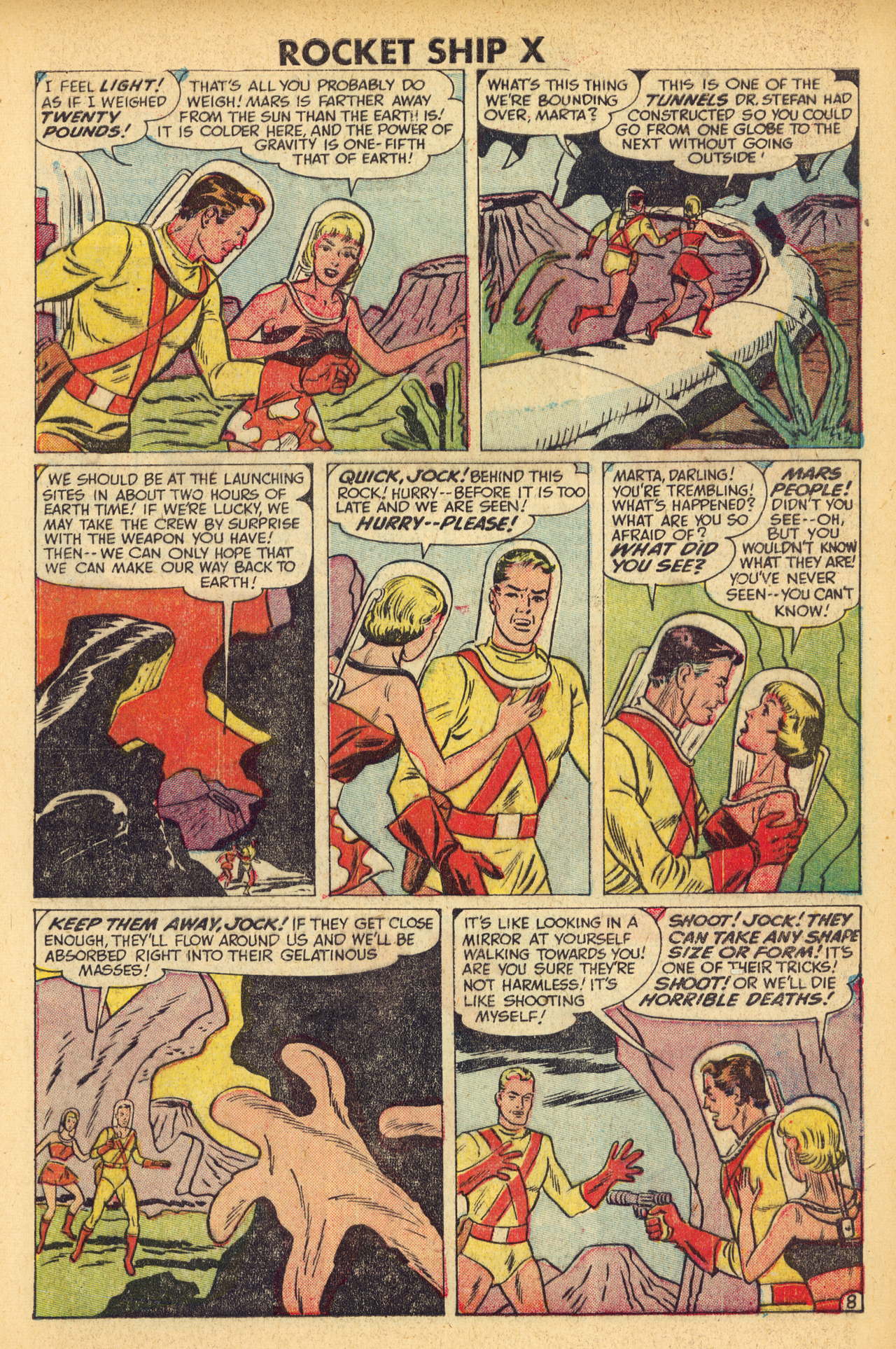 Read online Rocket Ship X comic -  Issue # Full - 9