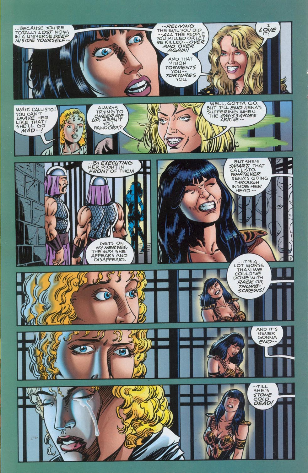 Read online Xena: Warrior Princess vs Callisto comic -  Issue #2 - 14