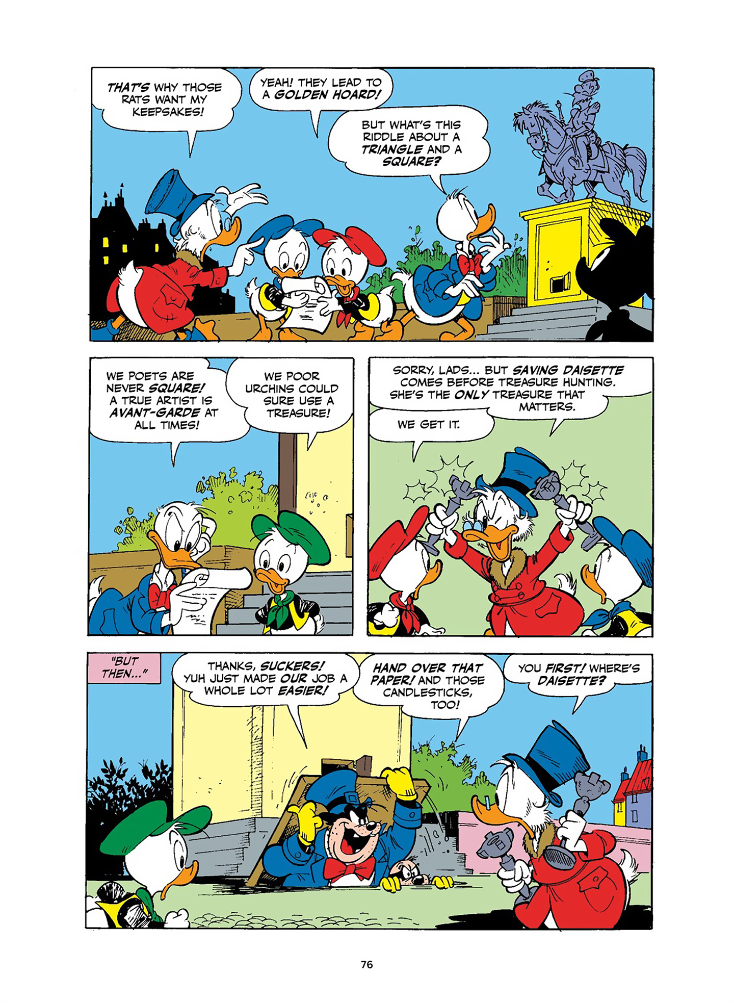 Read online Uncle Scrooge and Donald Duck in Les Misérables and War and Peace comic -  Issue # TPB (Part 1) - 77