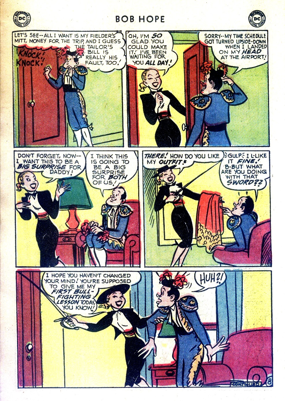 Read online The Adventures of Bob Hope comic -  Issue #32 - 10