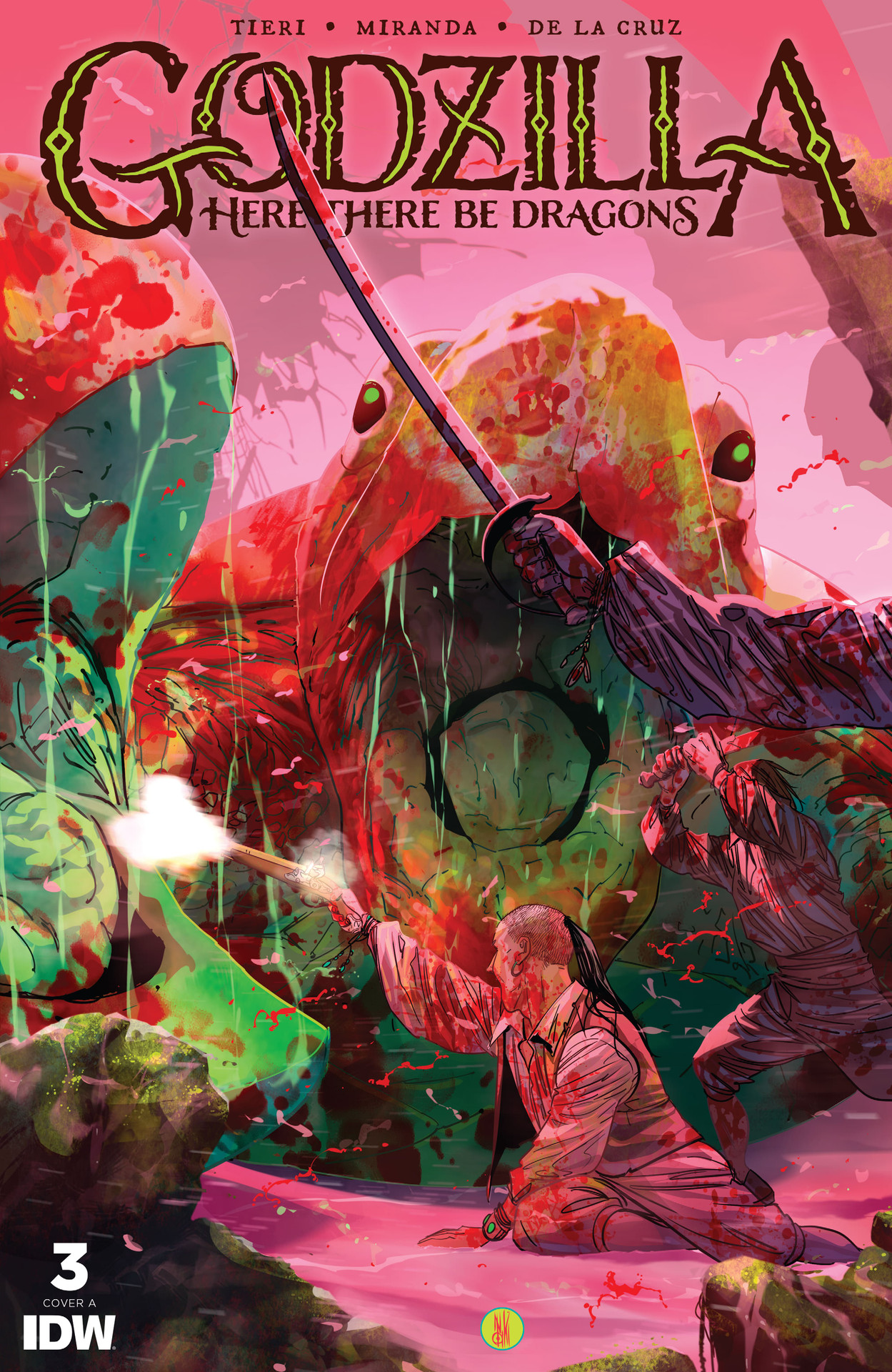 Read online Godzilla: Here There Be Dragons comic -  Issue #3 - 1