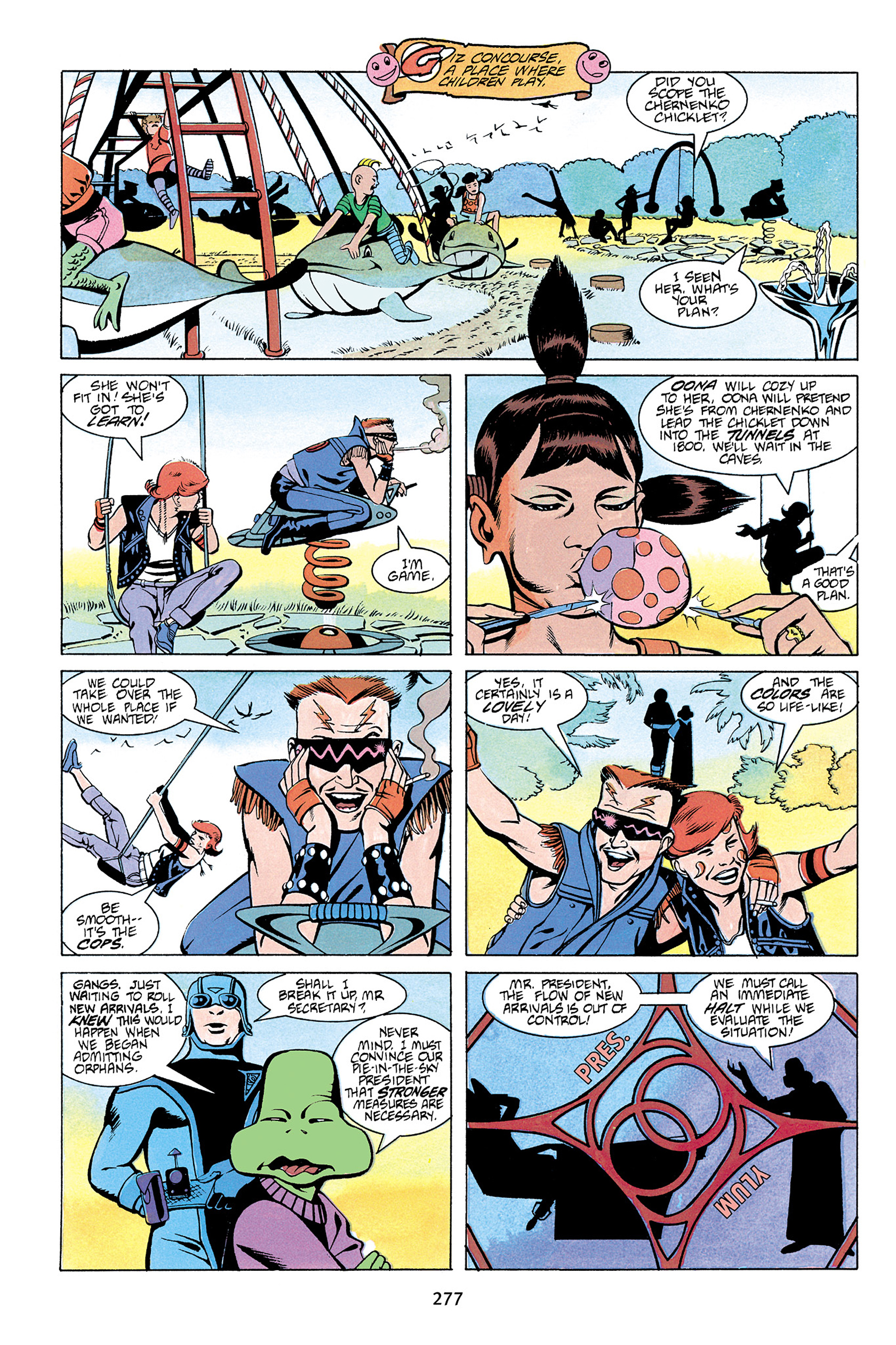 Read online Nexus Omnibus comic -  Issue # TPB 3 - 276