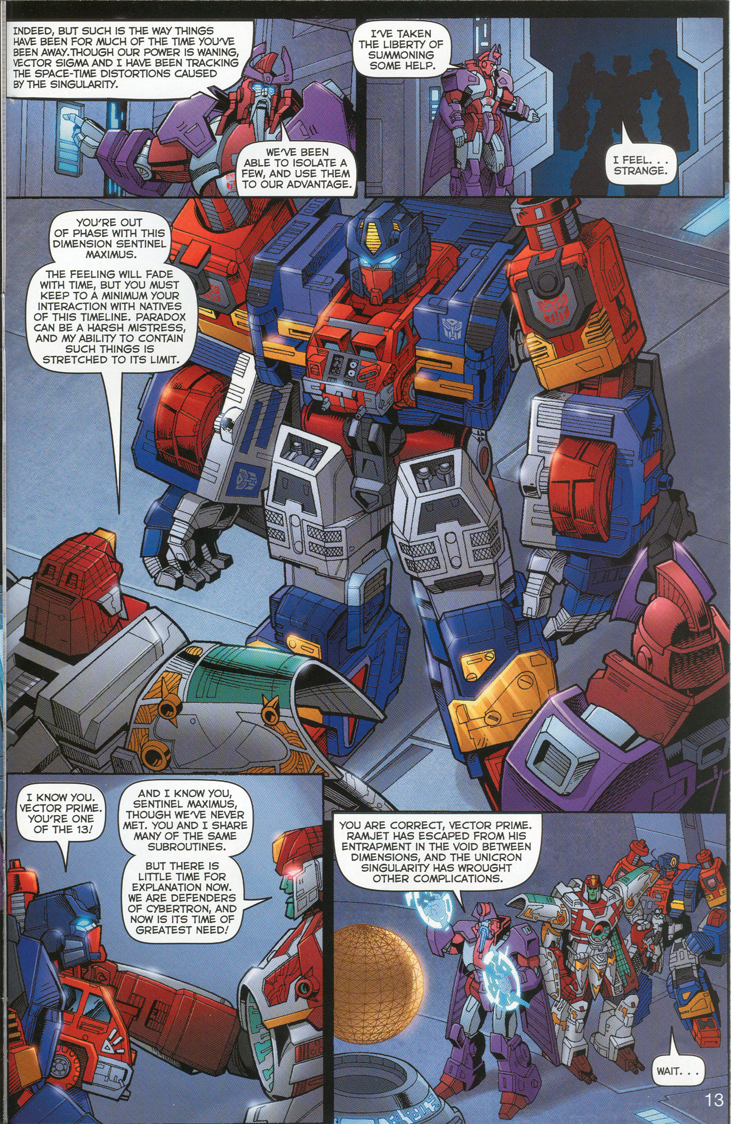 Read online Transformers: Collectors' Club comic -  Issue #2 - 13