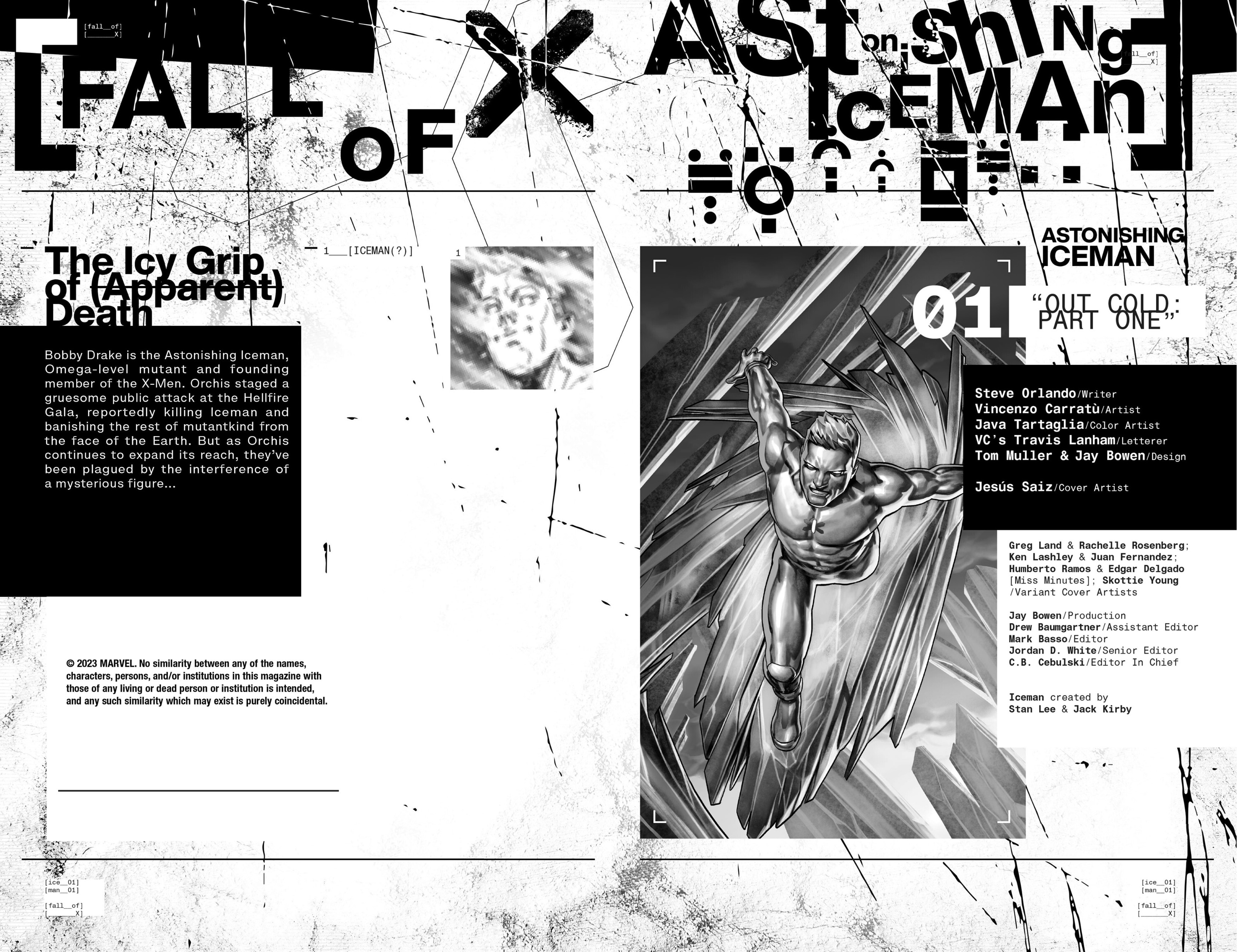 Read online Astonishing Iceman comic -  Issue #1 - 3