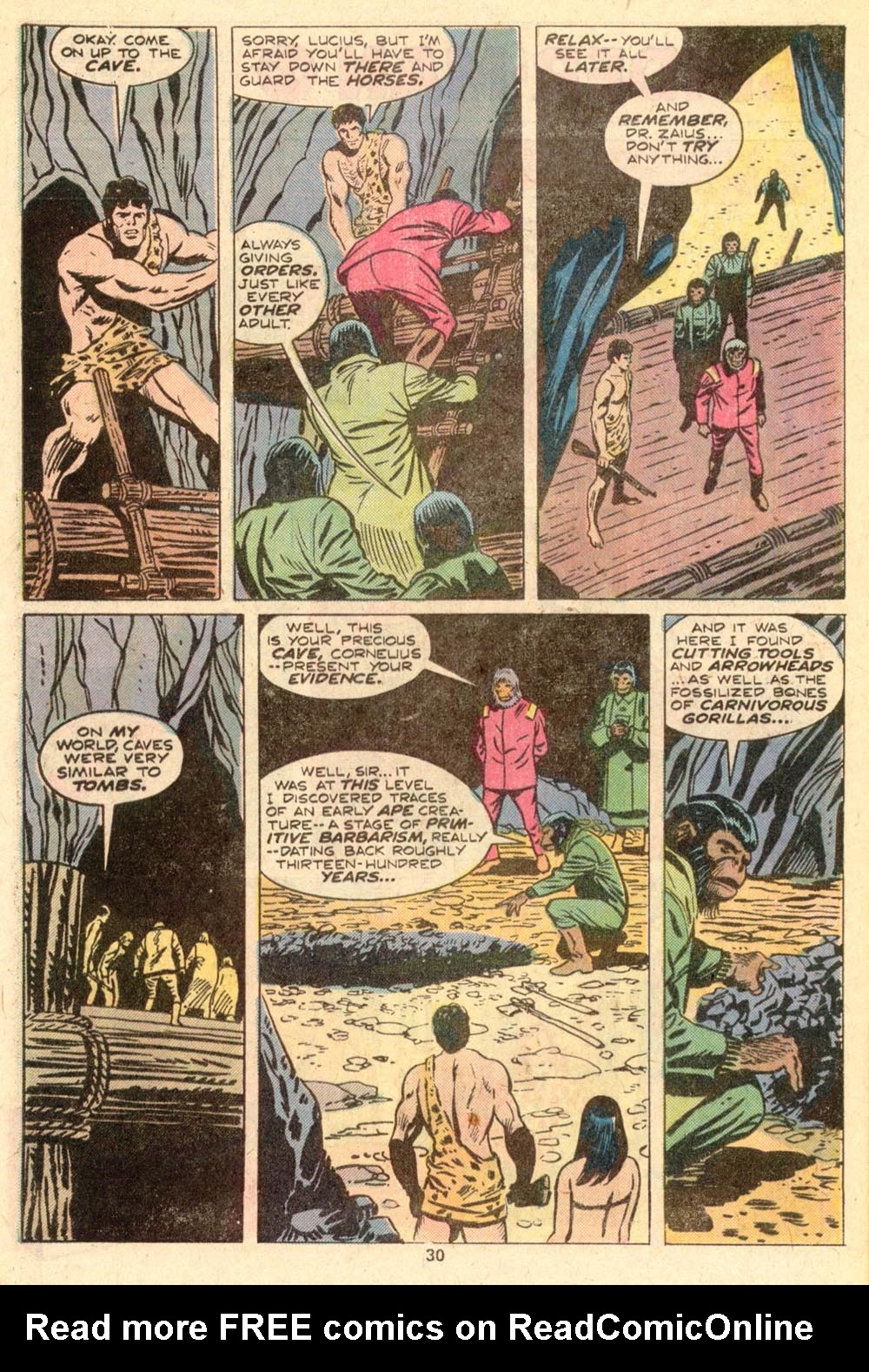 Read online Adventures on the Planet of the Apes comic -  Issue #5 - 20