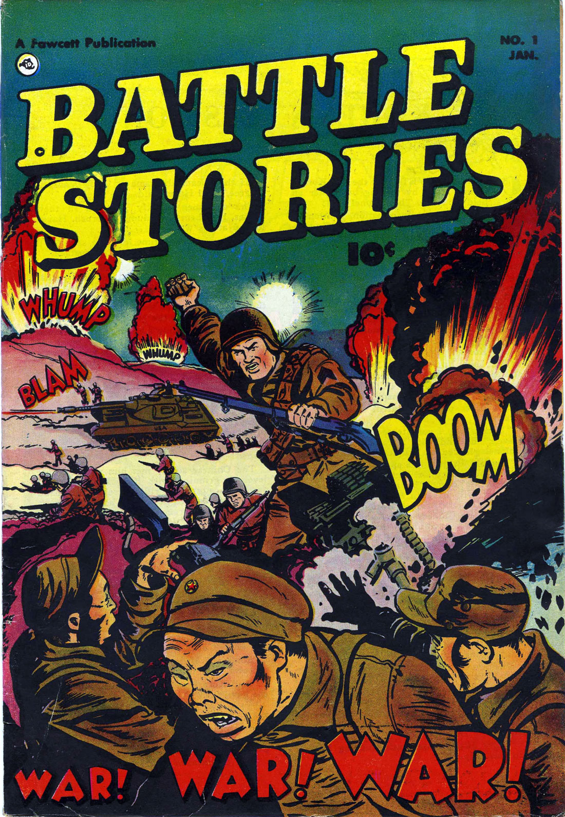 Read online Battle Stories comic -  Issue #1 - 1