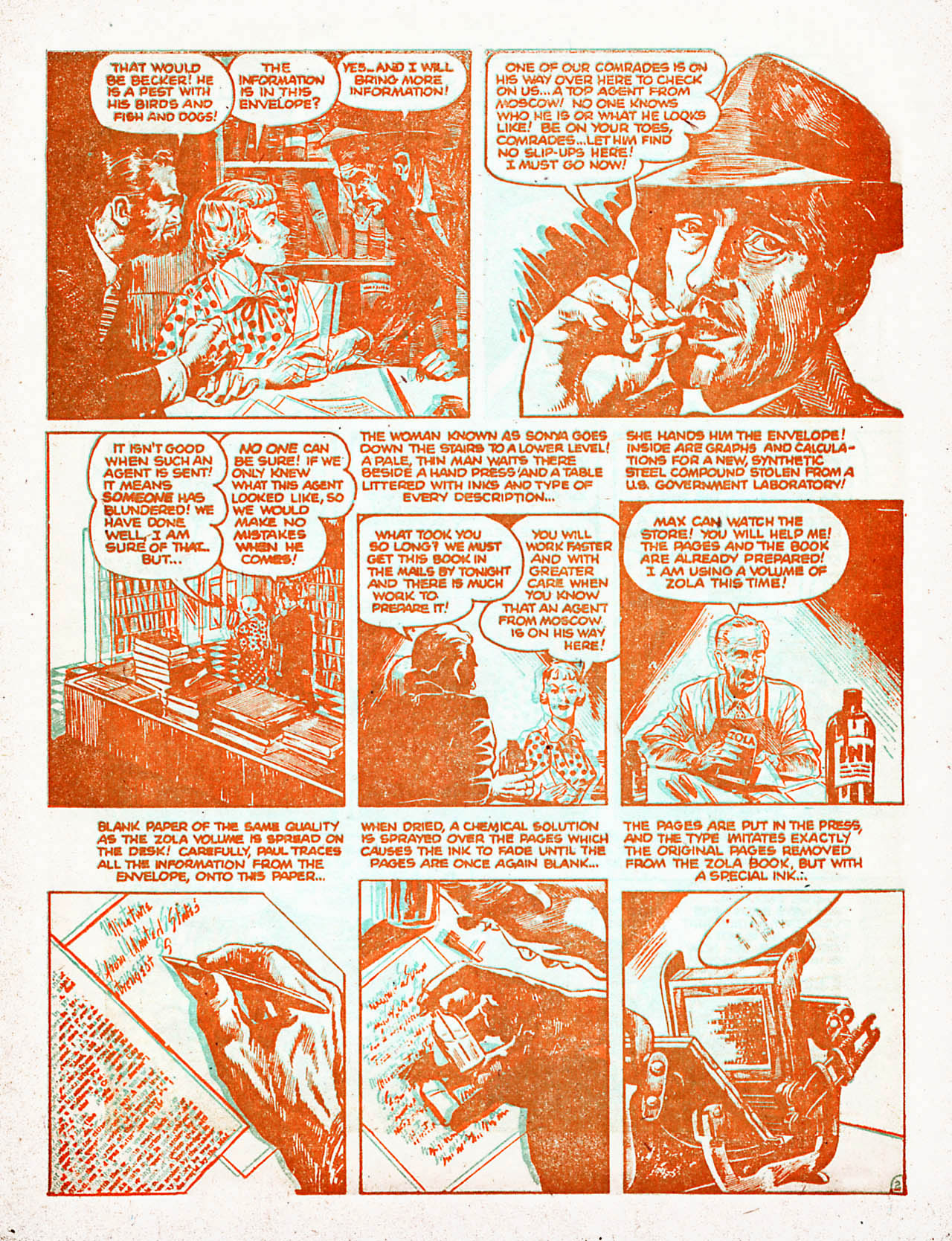 Read online 3-D Action comic -  Issue #3-D Action Full - 11