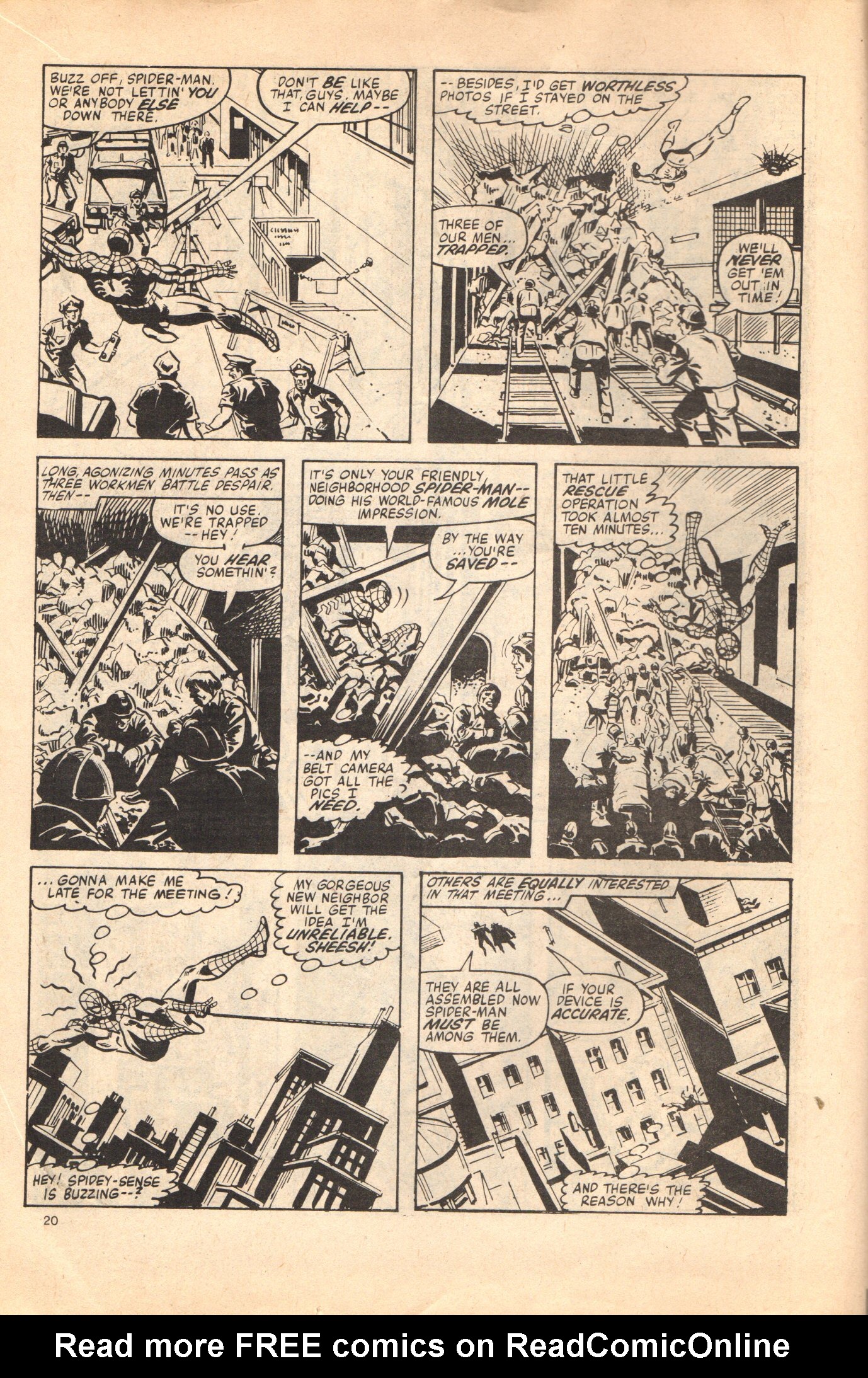 Read online Spider-Man Special comic -  Issue #1981S - 20