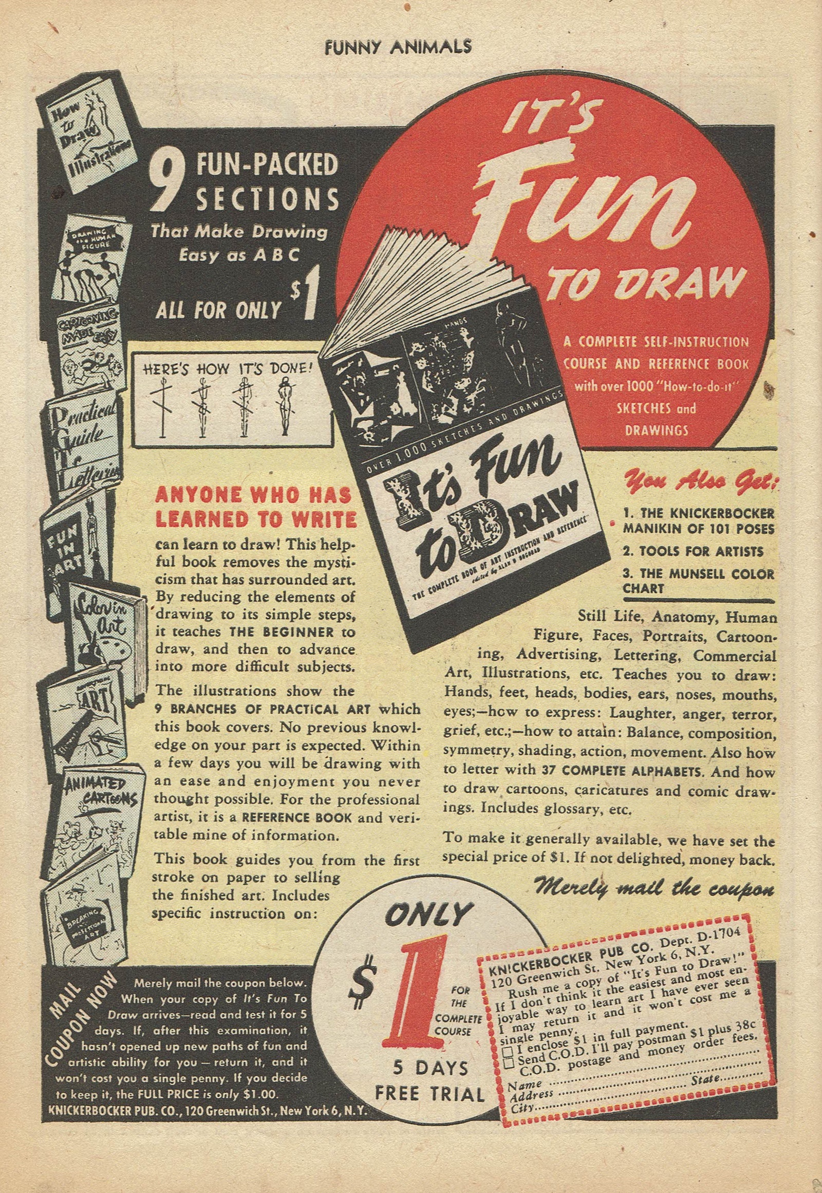 Read online Fawcett's Funny Animals comic -  Issue #25 - 34