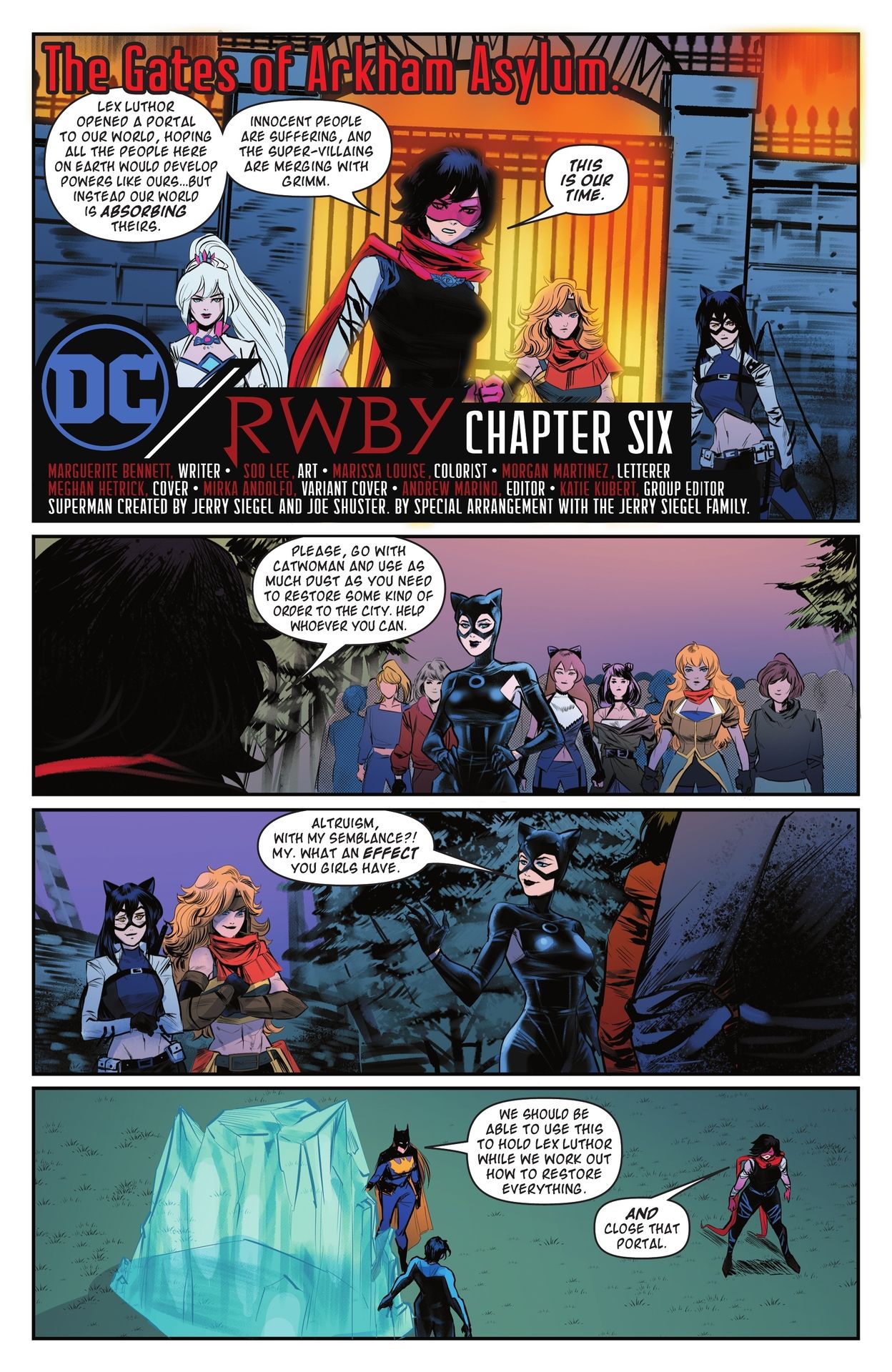 Read online DC/RWBY comic -  Issue #6 - 3